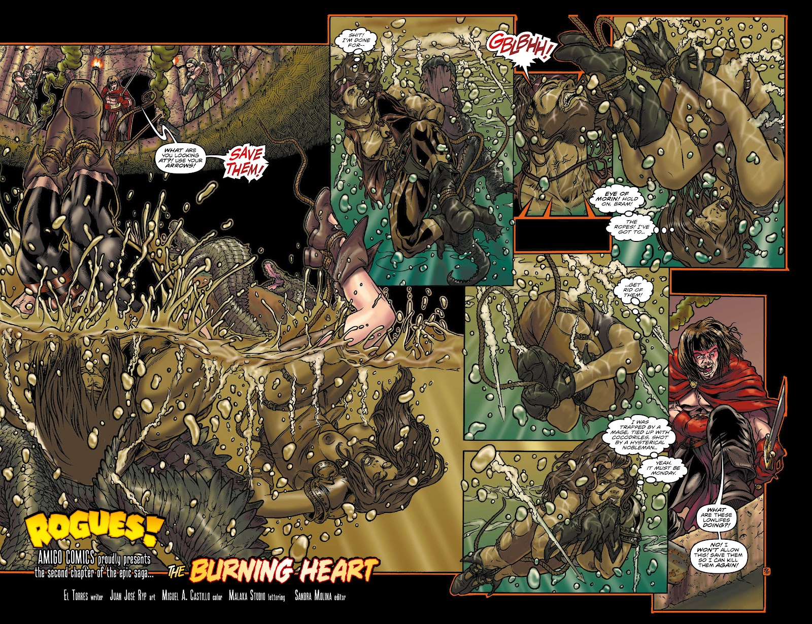 Rogues!: The Burning Heart issue 2 - Page 4