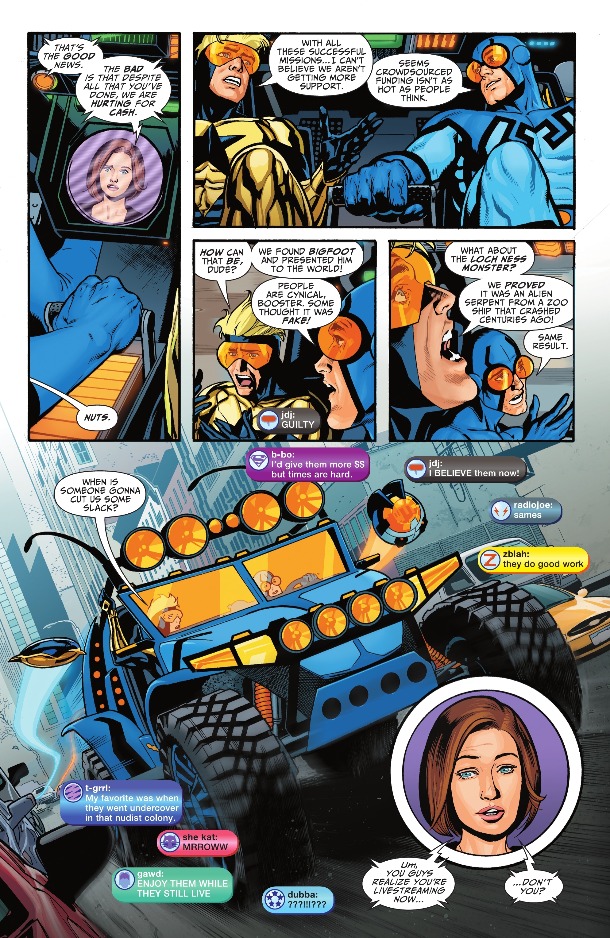 Read online Blue & Gold comic -  Issue #8 - 5