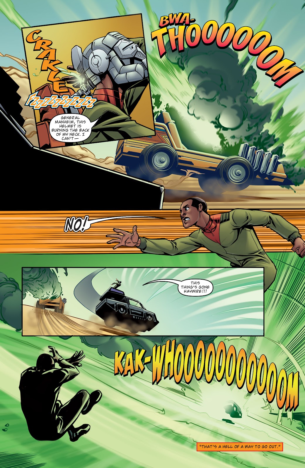 M.A.S.K.: Mobile Armored Strike Kommand: Revolution issue Full - Page 16