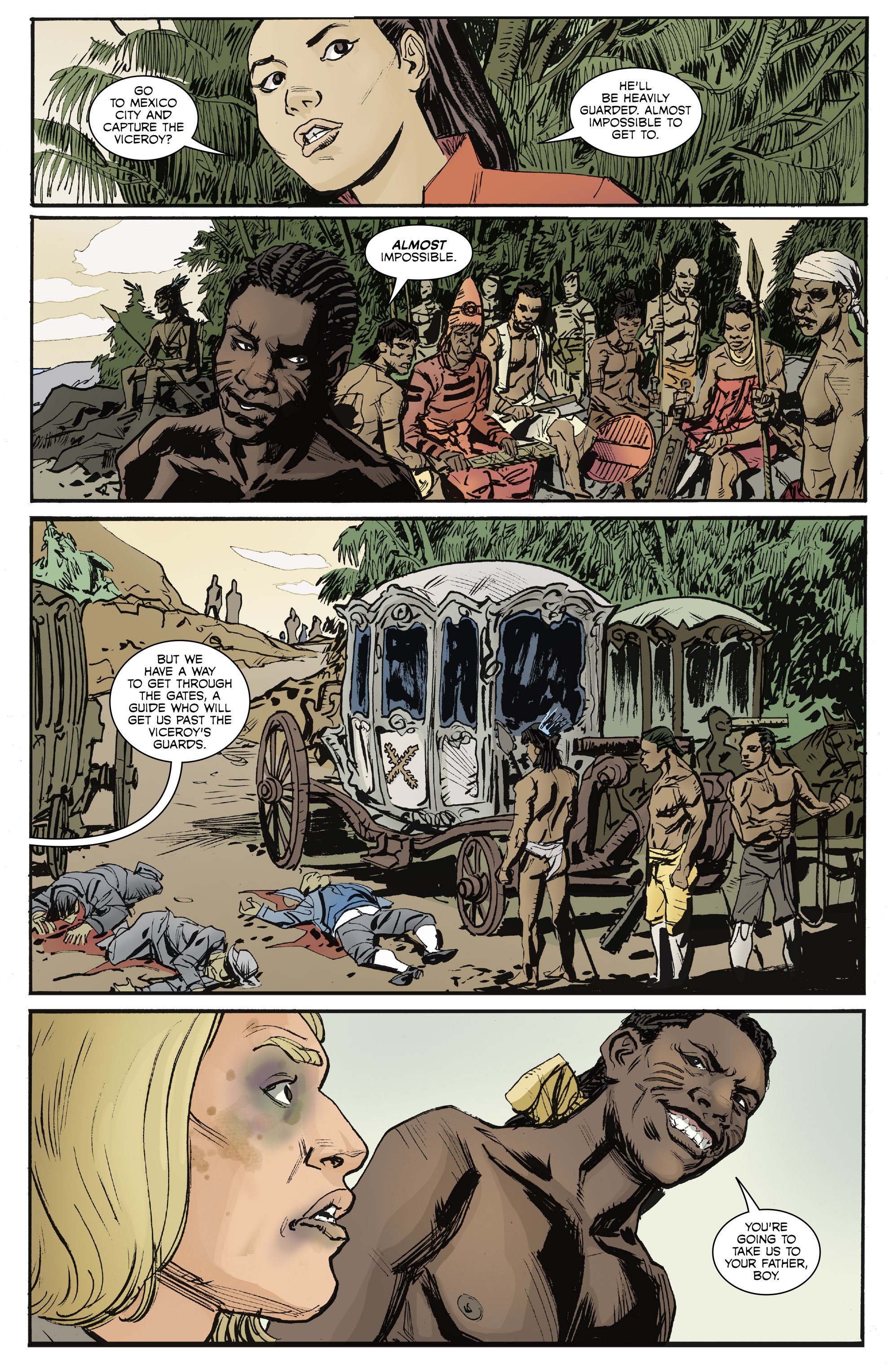 Read online Cimarronin: Fall of the Cross comic -  Issue # TPB - 22