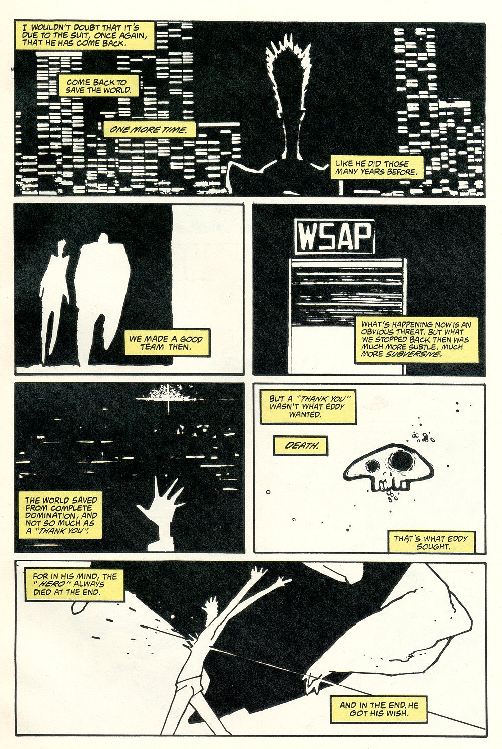 Read online Ted McKeever's Metropol AD comic -  Issue #2 - 5