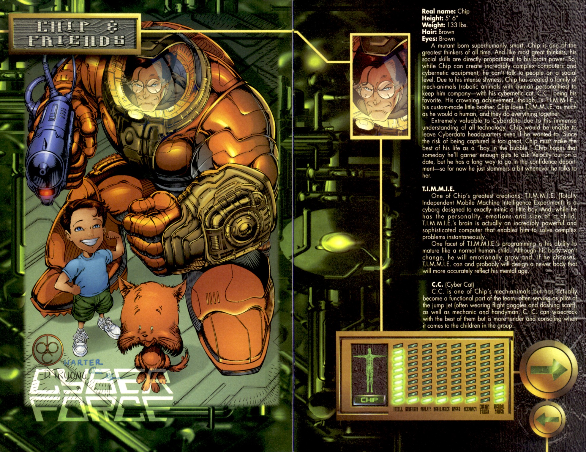 Read online Cyberforce Universe Sourcebook comic -  Issue #2 - 5