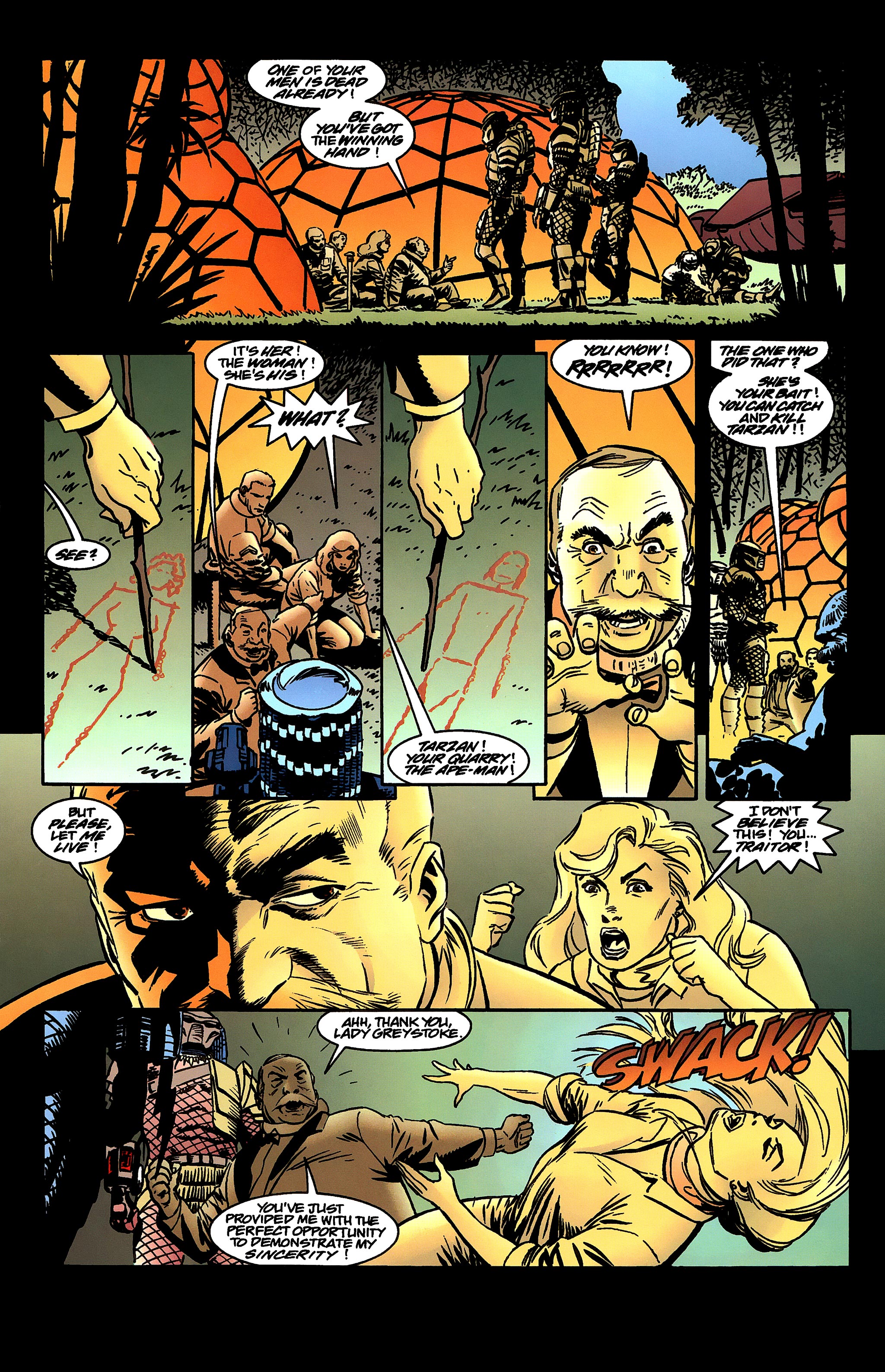 Read online Tarzan vs. Predator at the Earth's Core comic -  Issue #2 - 19