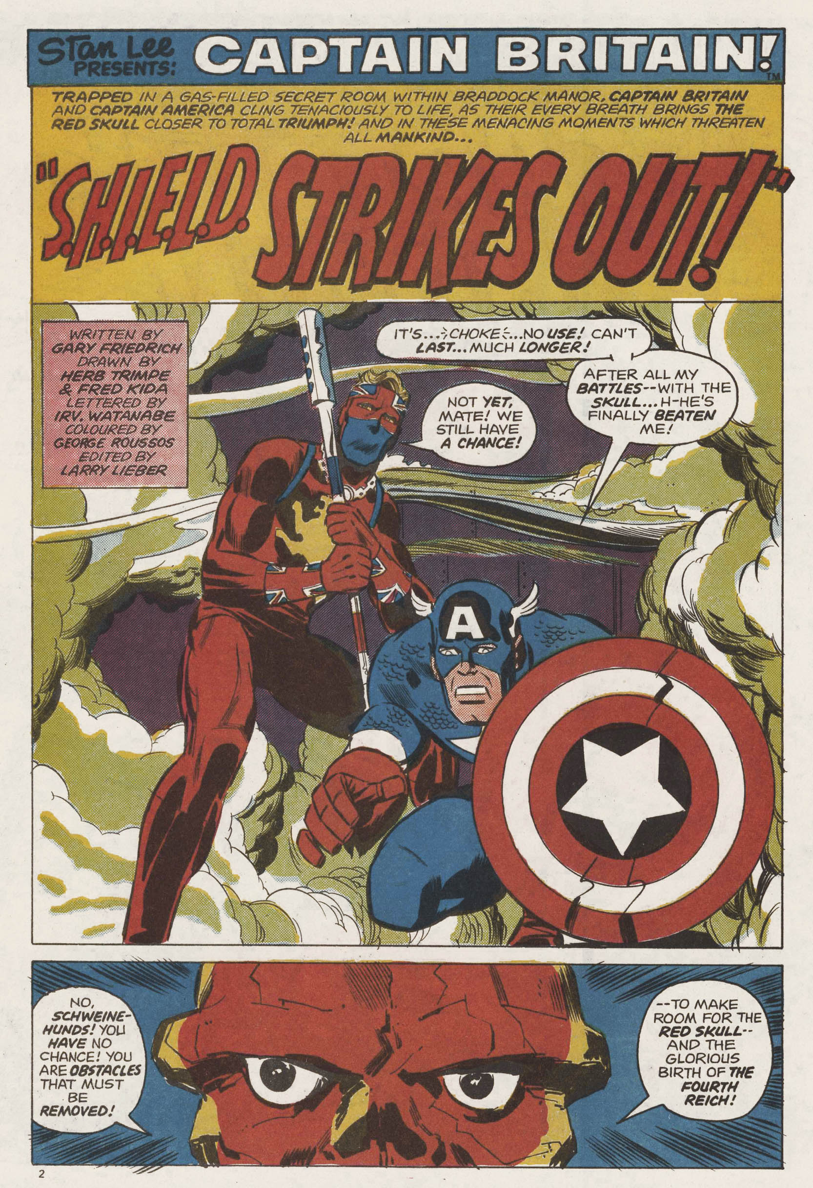 Read online Captain Britain (1976) comic -  Issue #17 - 2