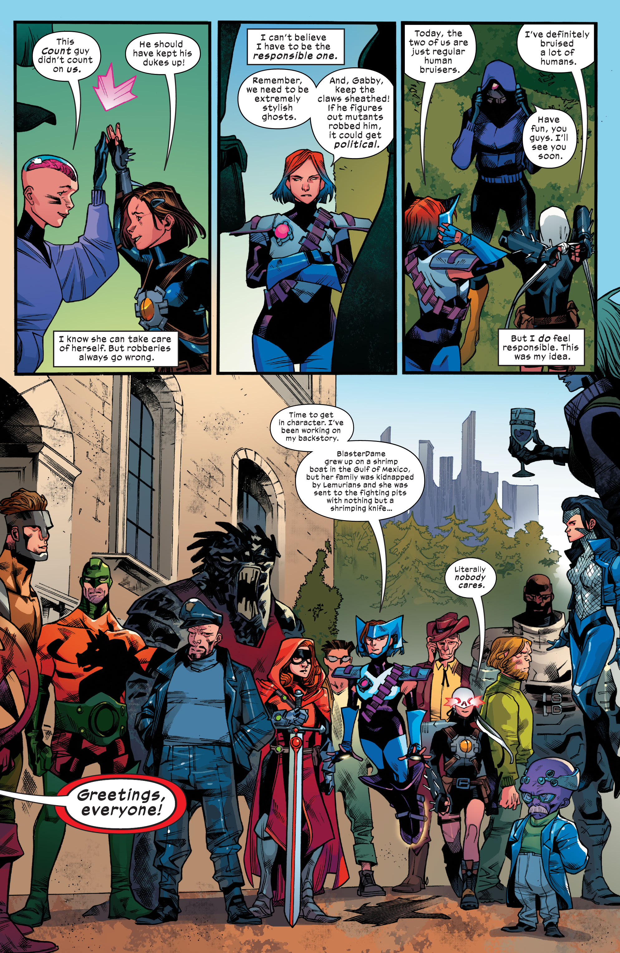 Read online New Mutants Lethal Legion comic -  Issue #2 - 7