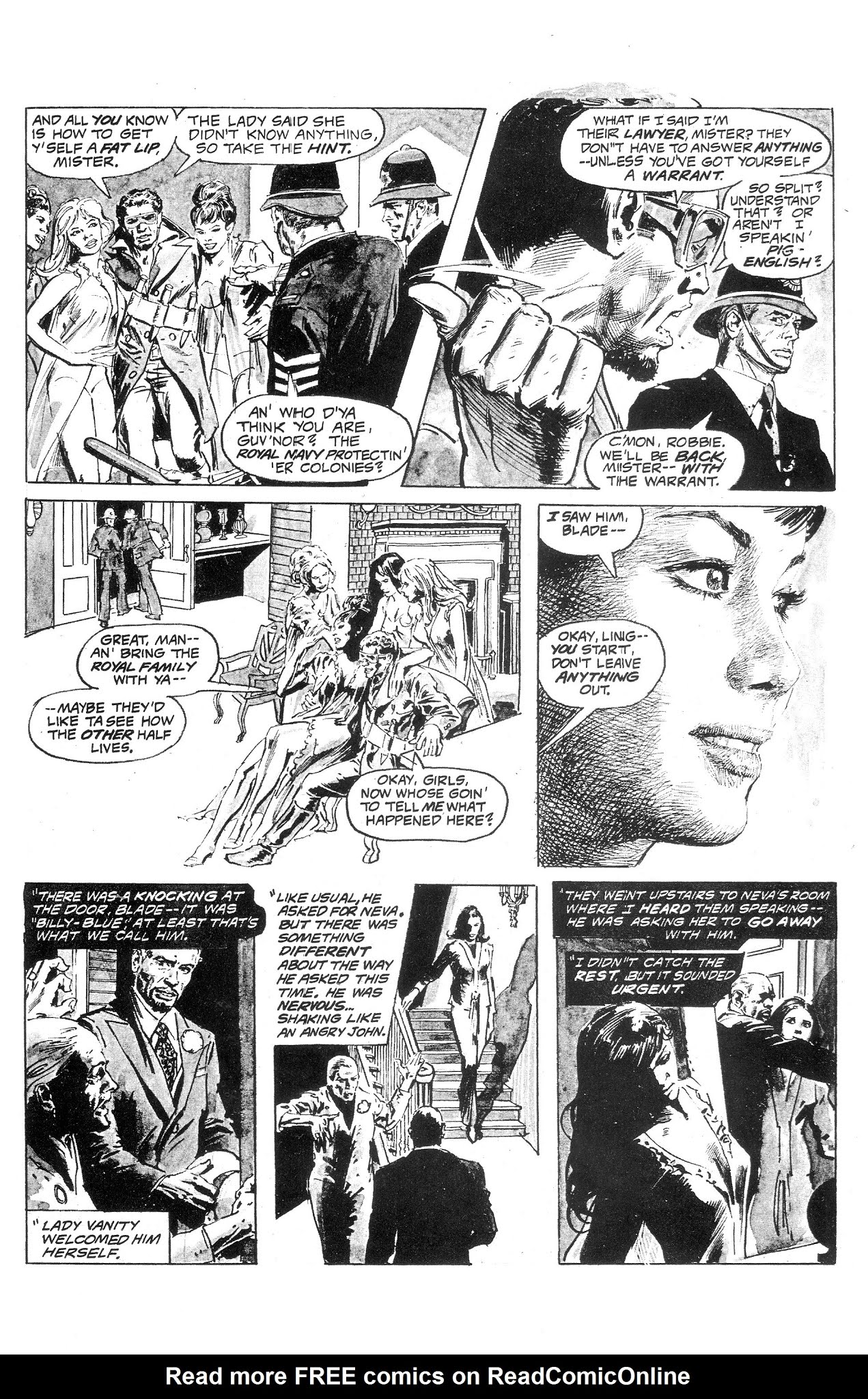 Read online Blade: Black & White comic -  Issue # TPB - 9
