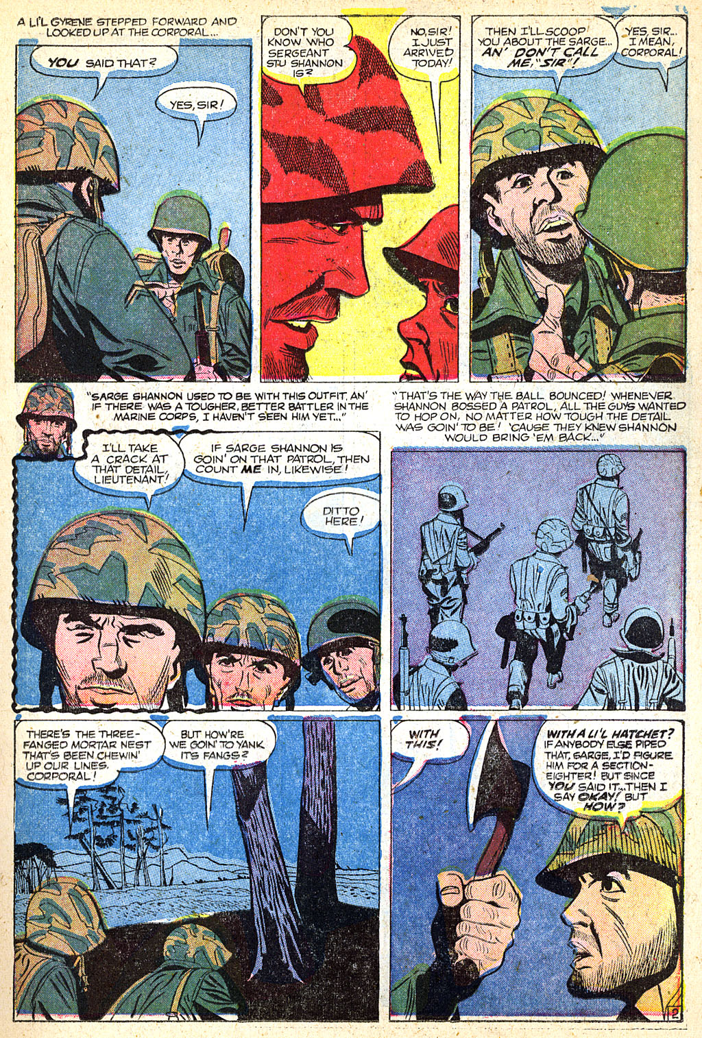 Read online Marines in Battle comic -  Issue #16 - 11