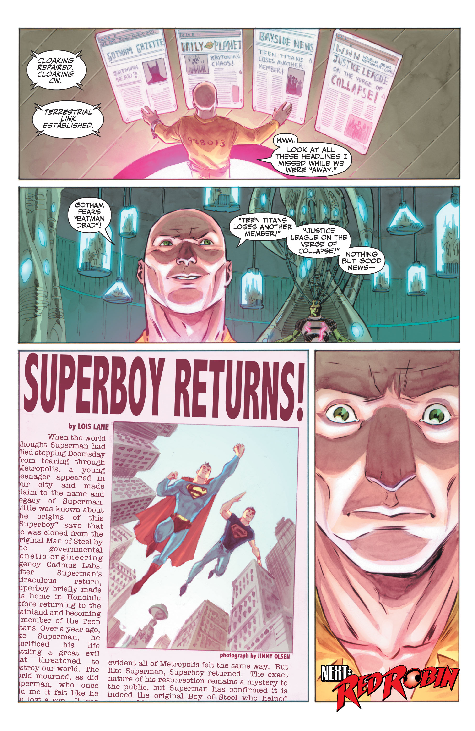 Read online Adventure Comics (2009) comic -  Issue #2 - 21
