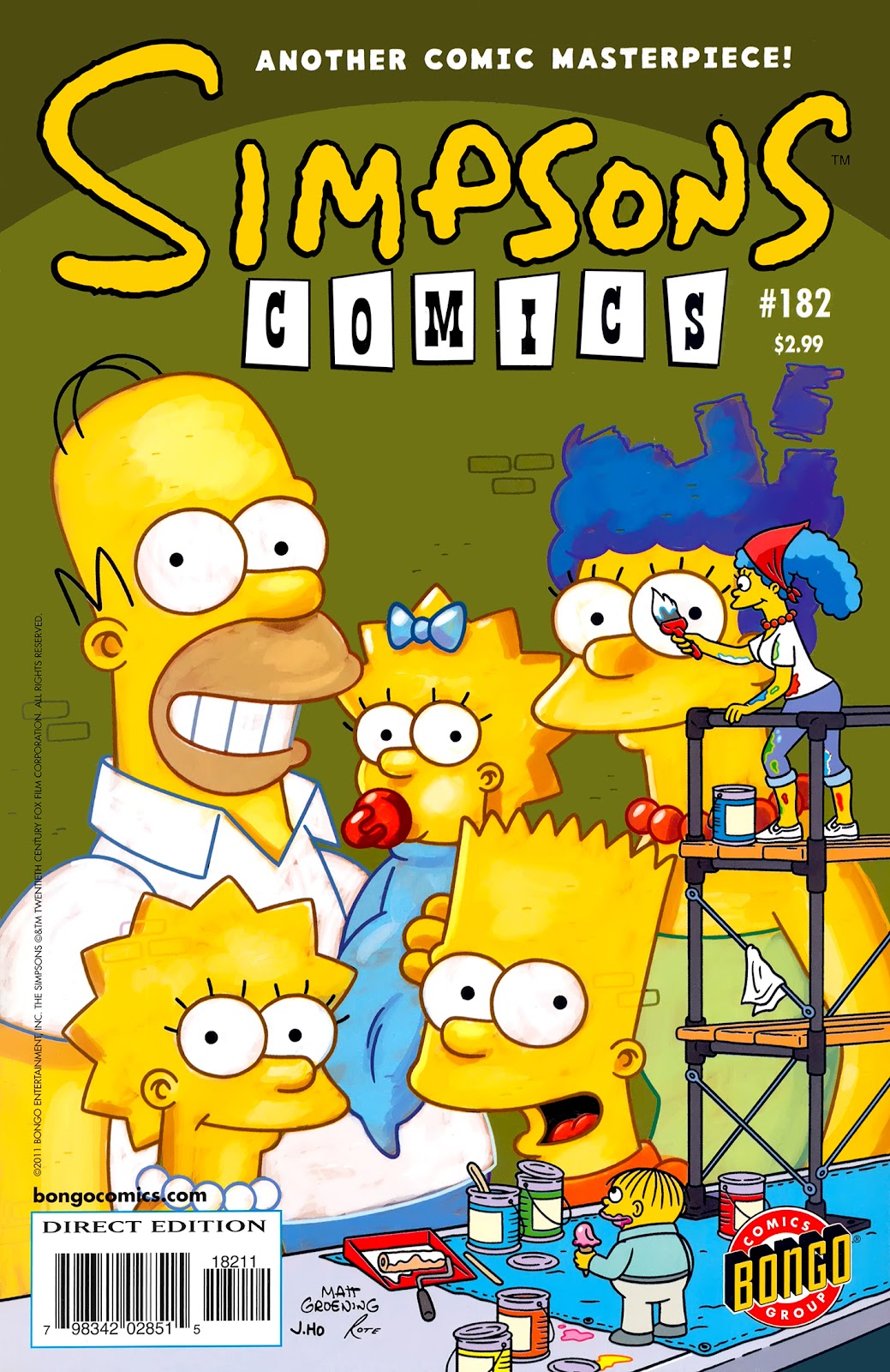 Simpsons Comics issue 182 - Page 1