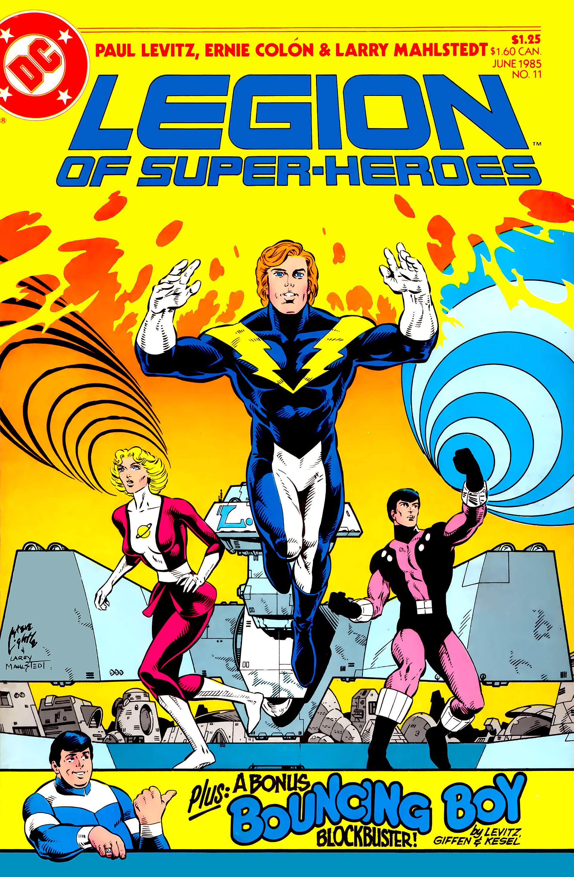 Read online Legion of Super-Heroes (1984) comic -  Issue #11 - 1