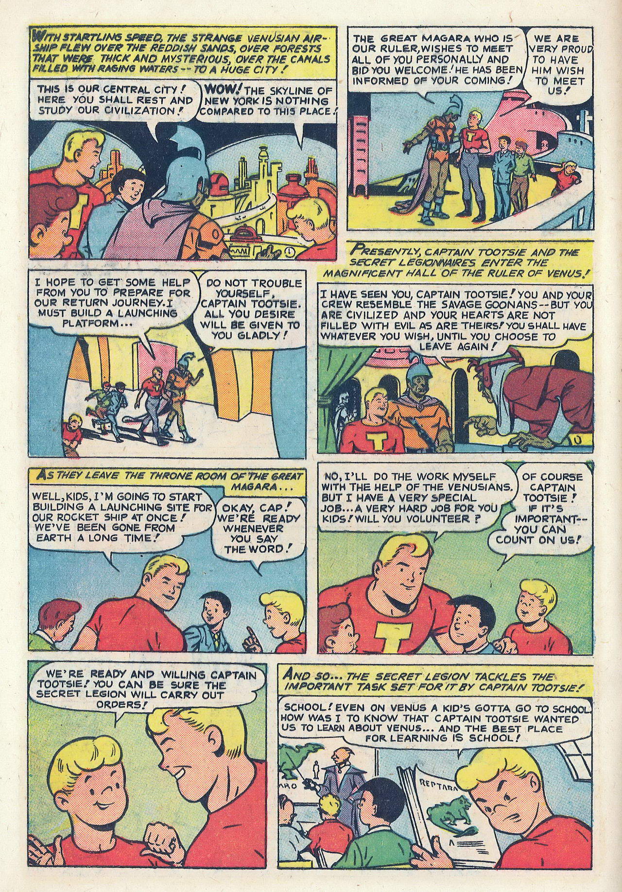 Read online Adventure of Captain Tootsie & the Space Legion comic -  Issue #1 - 14