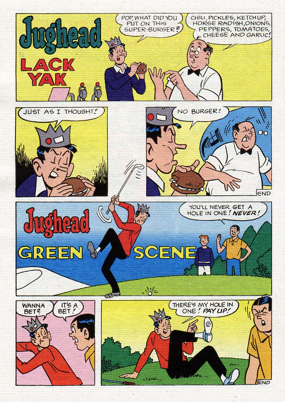 Read online Jughead's Double Digest Magazine comic -  Issue #104 - 137