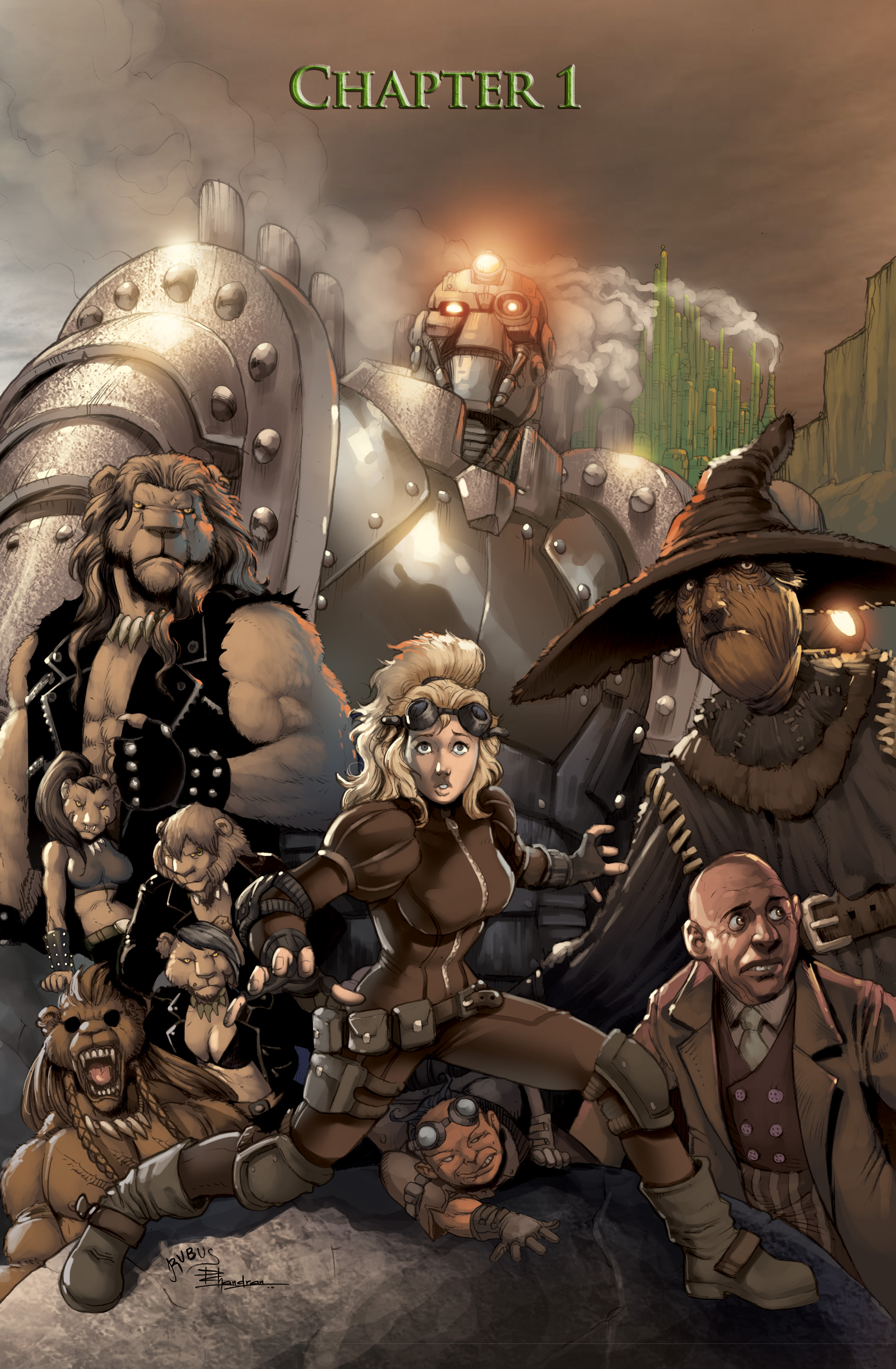 Read online The Steam Engines of Oz comic -  Issue # TPB - 5