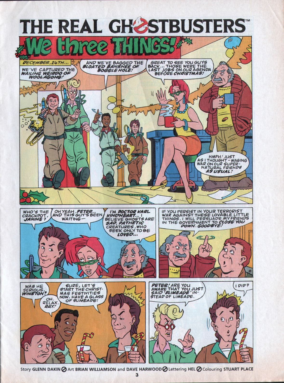 Read online The Real Ghostbusters comic -  Issue #81 - 3