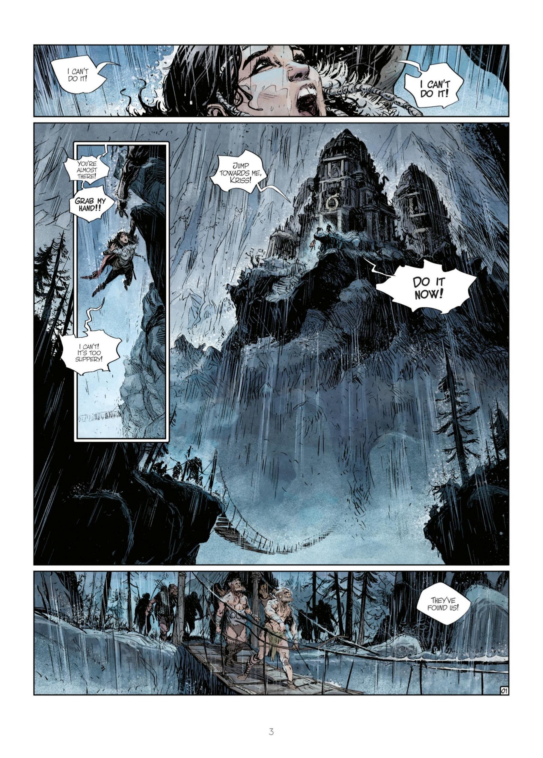 Read online Kriss of Valnor: The Mountain of Time comic -  Issue # Full - 5