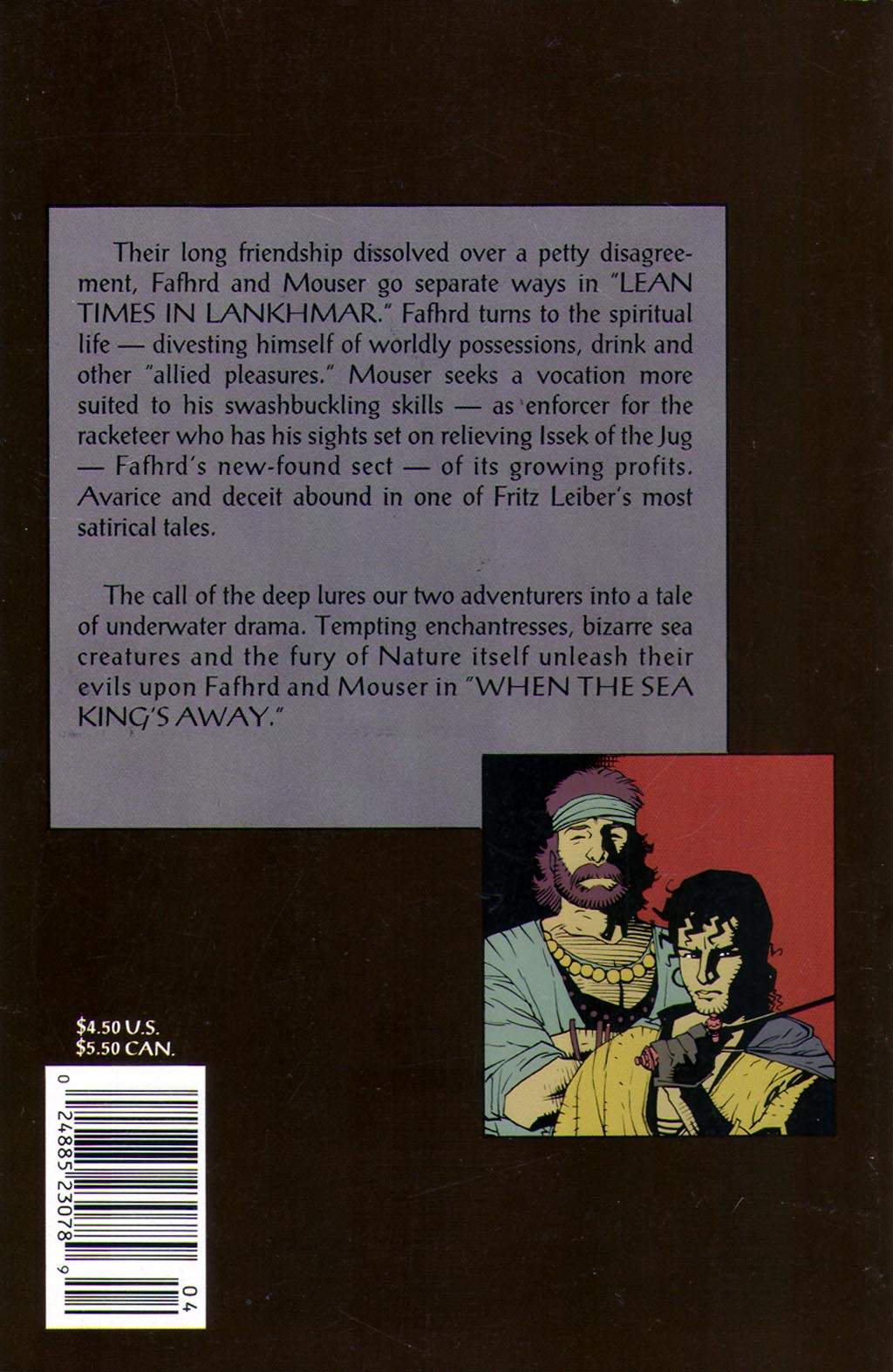 Read online Fafhrd and the Gray Mouser comic -  Issue #4 - 52