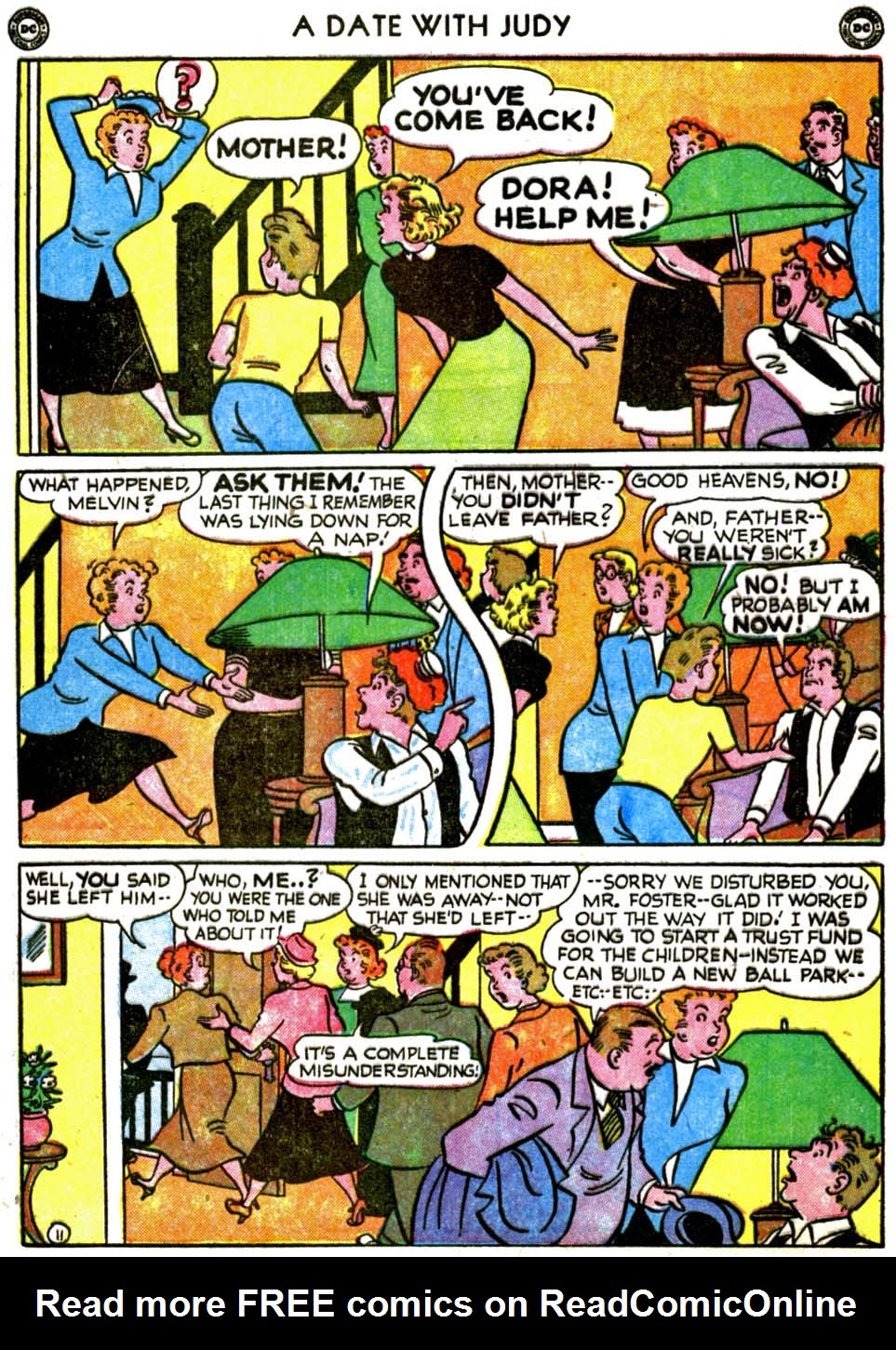 Read online A Date with Judy comic -  Issue #18 - 13
