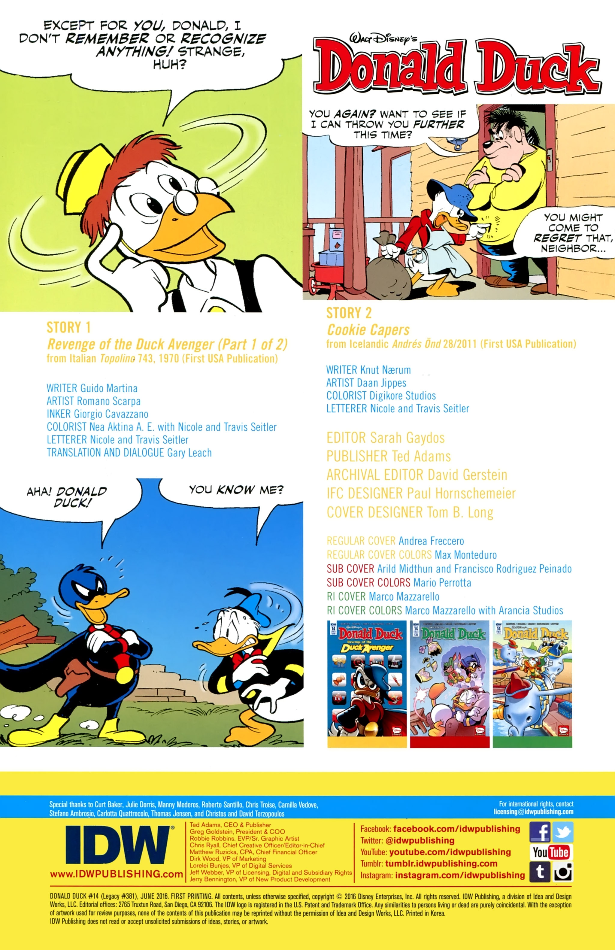 Read online Donald Duck (2015) comic -  Issue #14 - 2