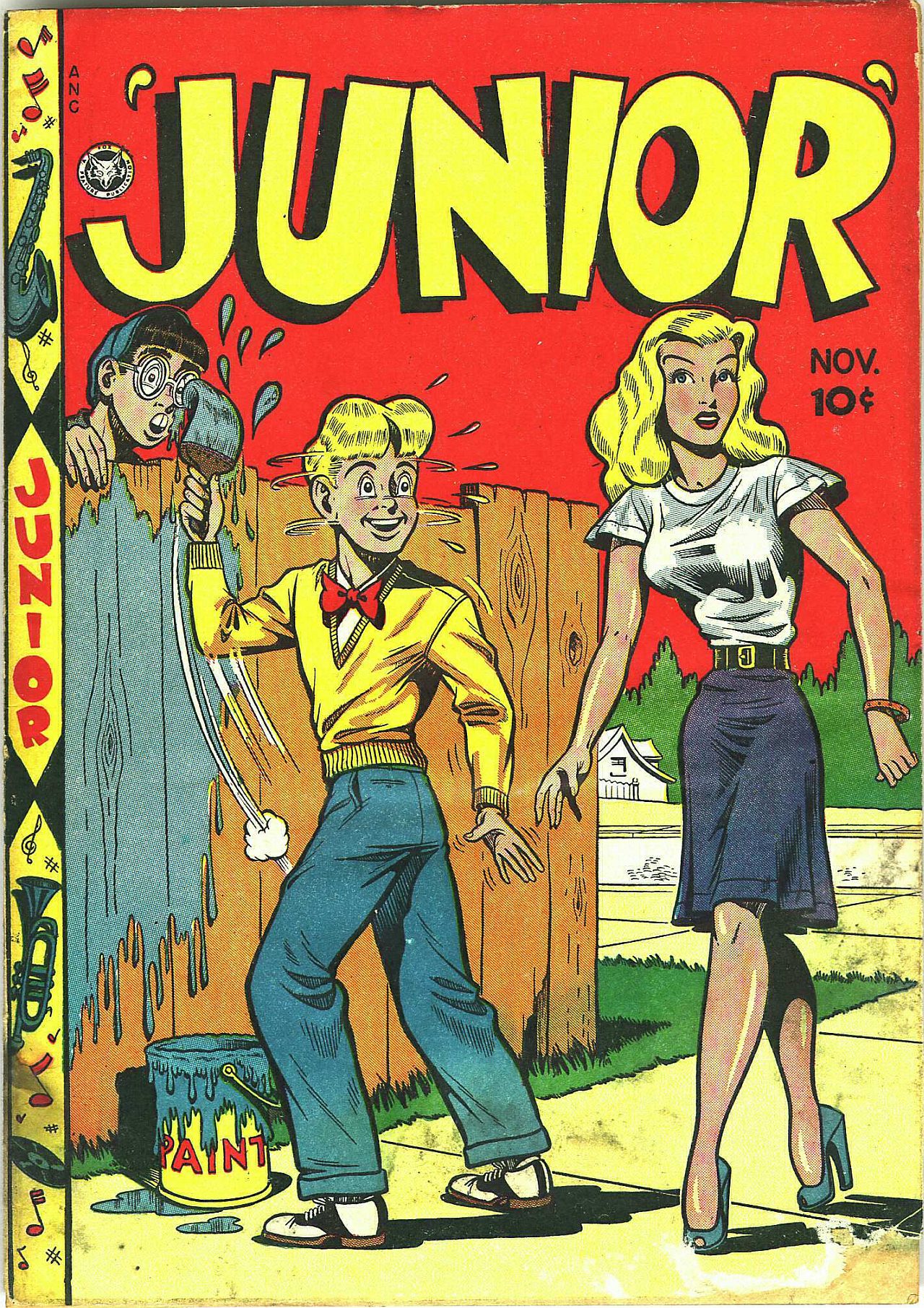 Read online Junior (1947) comic -  Issue #10 - 1