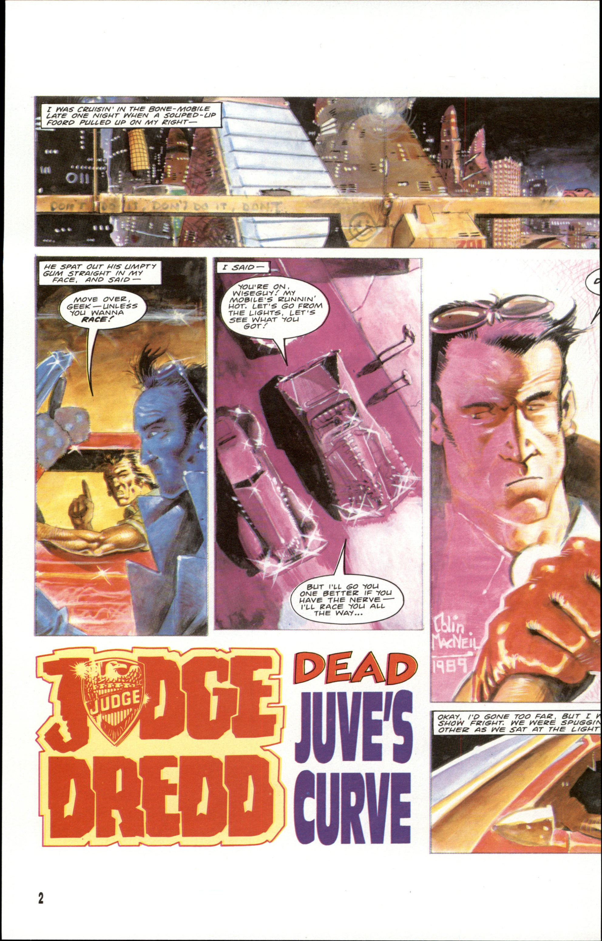 Read online Dredd Rules! comic -  Issue #7 - 4