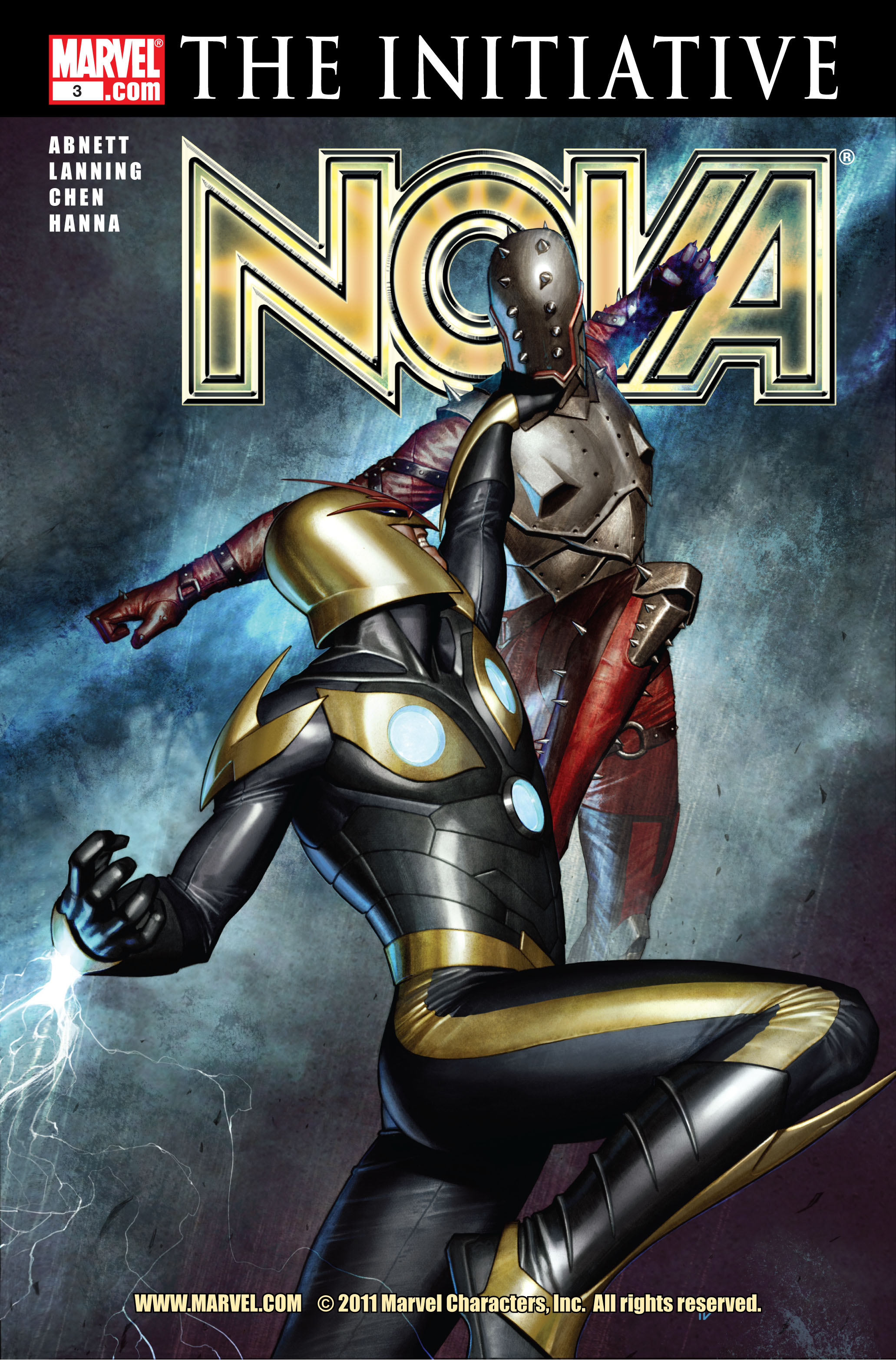 Read online Nova (2007) comic -  Issue #3 - 1