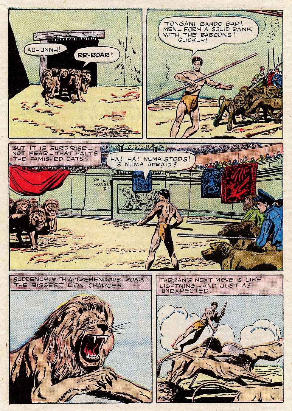 Read online Tarzan (1948) comic -  Issue #14 - 12