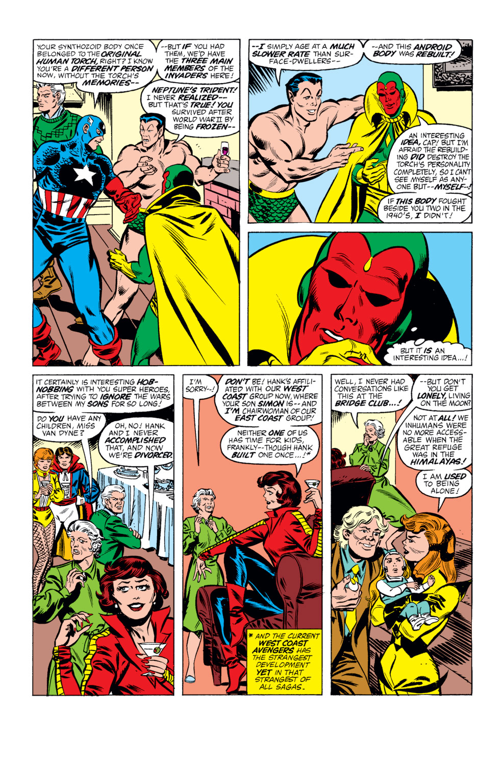 Read online The Vision and the Scarlet Witch (1985) comic -  Issue #6 - 8