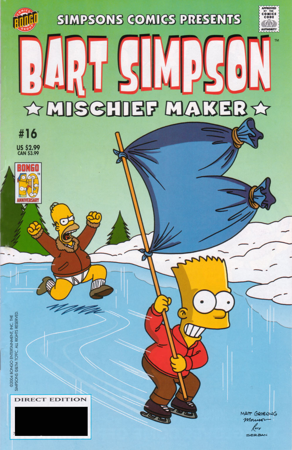 Read online Simpsons Comics Presents Bart Simpson comic -  Issue #16 - 1