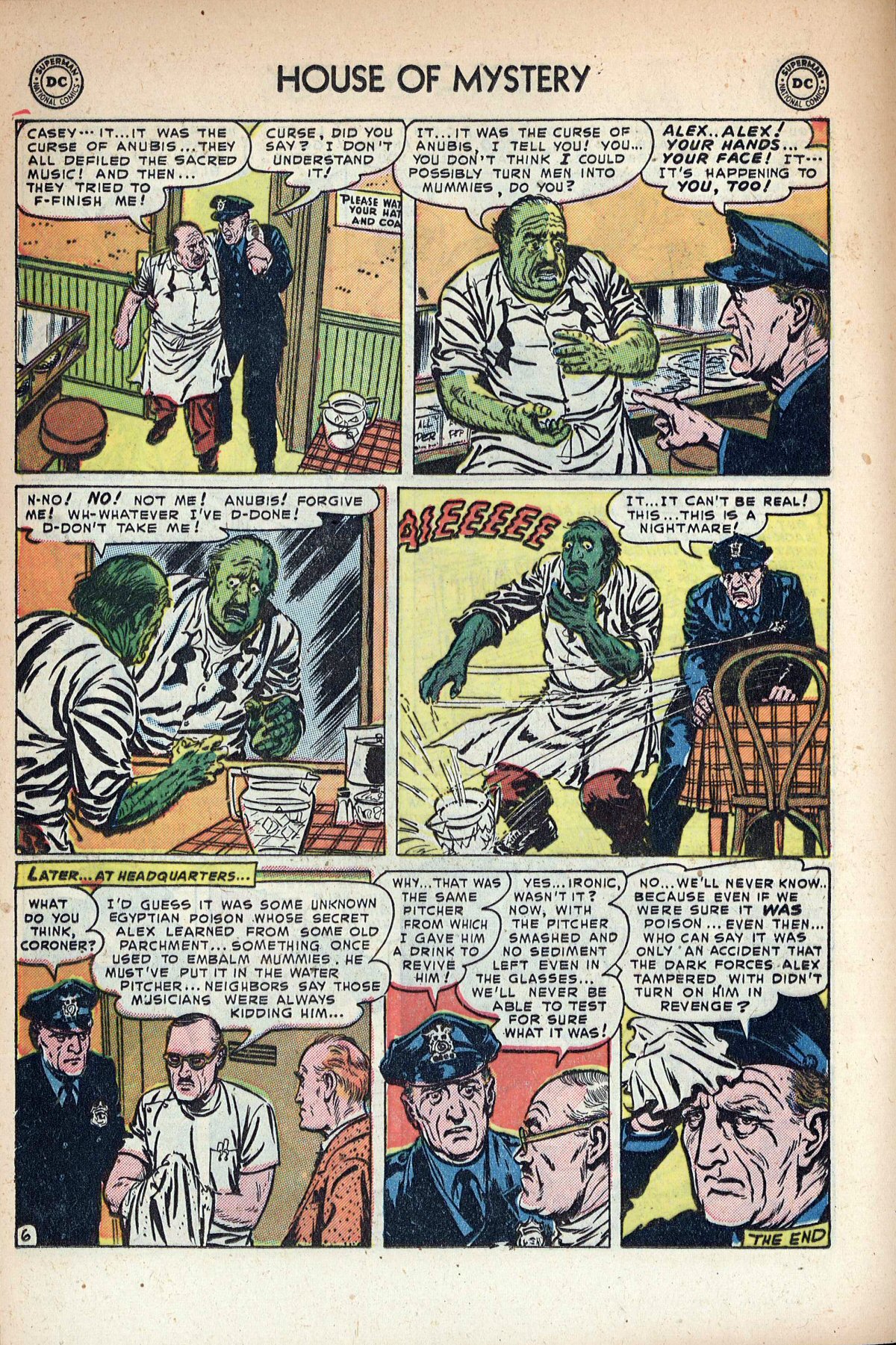 Read online House of Mystery (1951) comic -  Issue #14 - 16