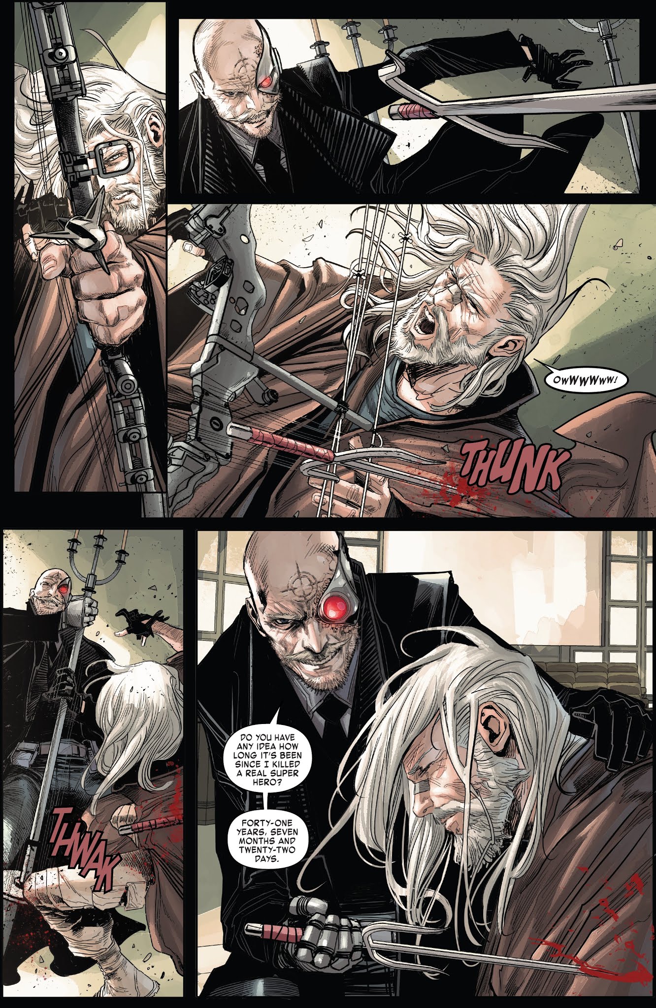 Read online Old Man Hawkeye comic -  Issue #9 - 11