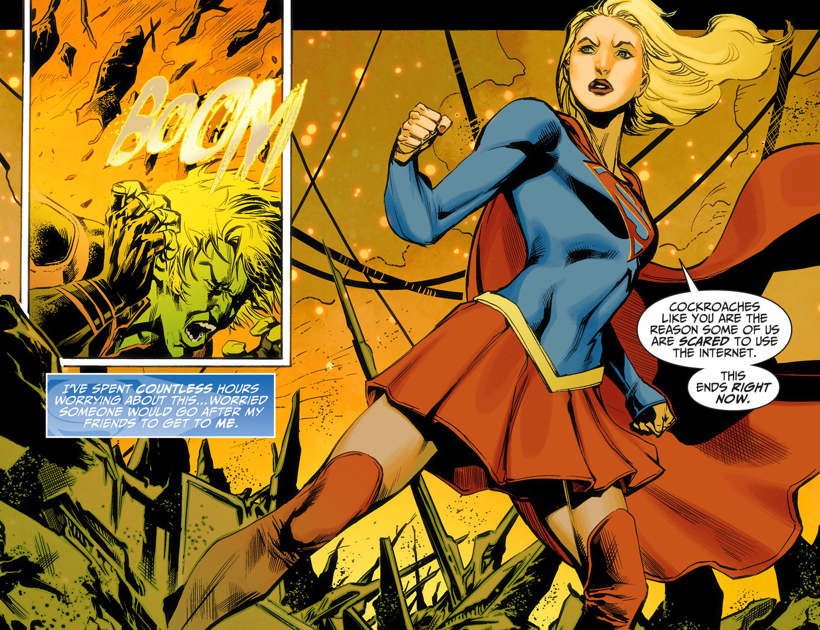 Read online Adventures of Supergirl comic -  Issue #5 - 18