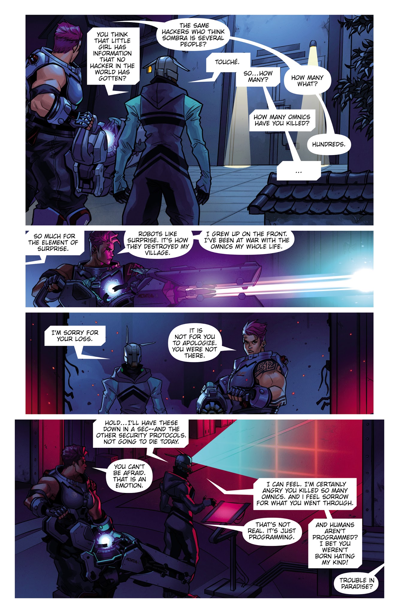 Read online Free Comic Book Day 2018 comic -  Issue # Overwatch and Black Hamme - 8