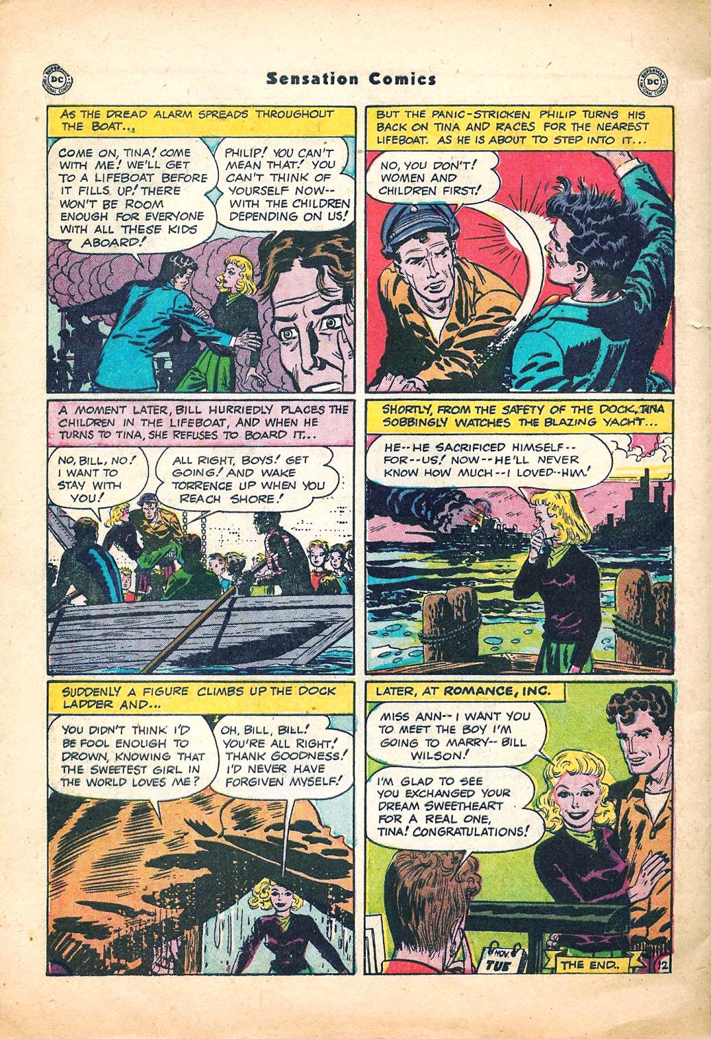 Read online Sensation (Mystery) Comics comic -  Issue #95 - 48
