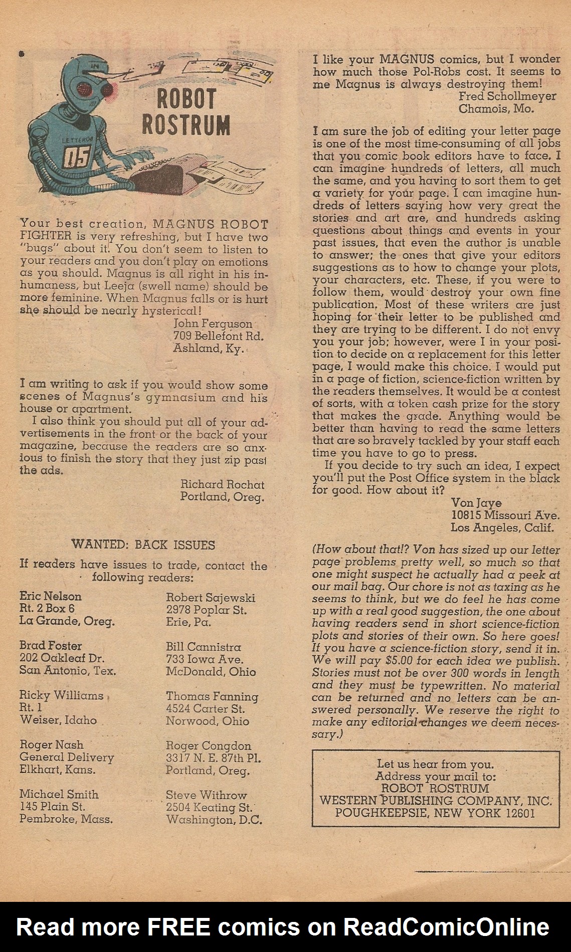 Read online Magnus, Robot Fighter 4000 AD comic -  Issue #22 - 30