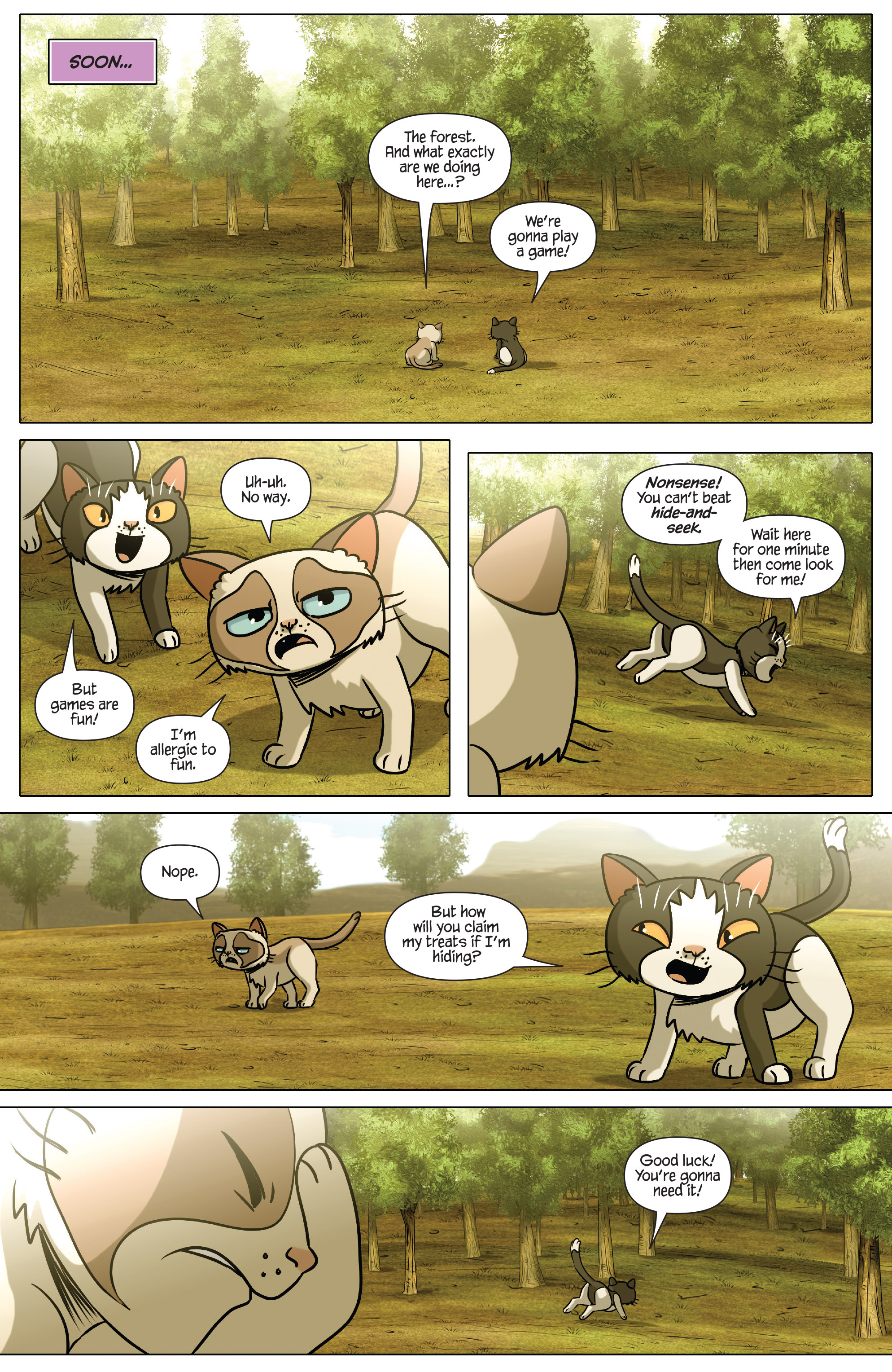 Read online Grumpy Cat & Pokey comic -  Issue #4 - 6