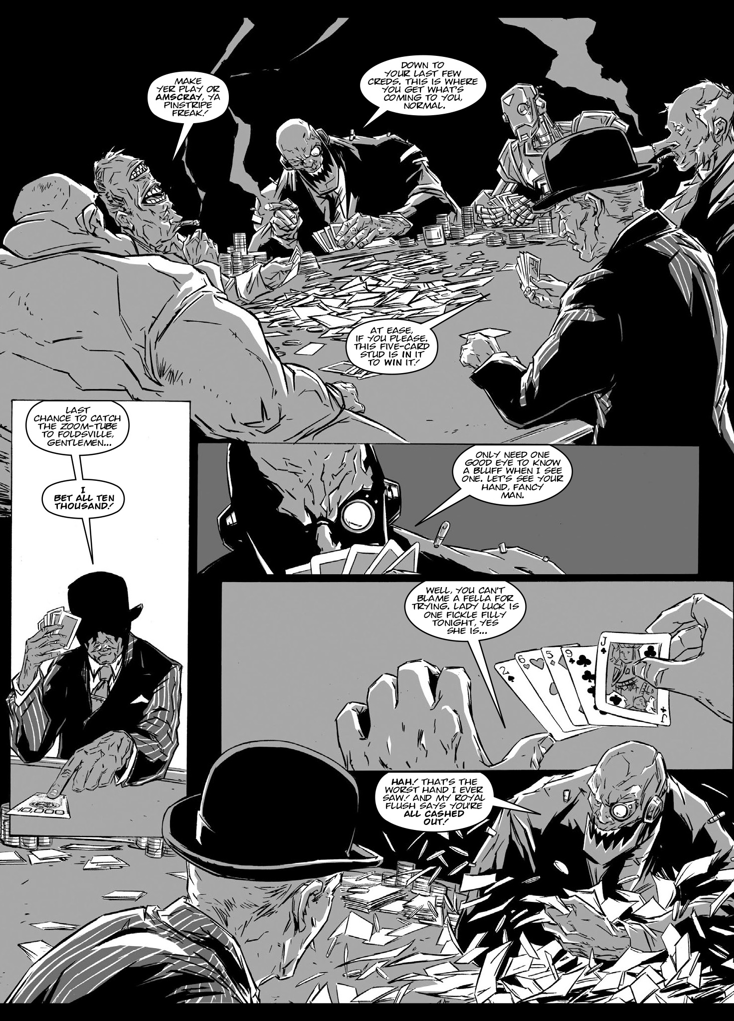 Read online Mega-City Undercover comic -  Issue # TPB 3 - 98