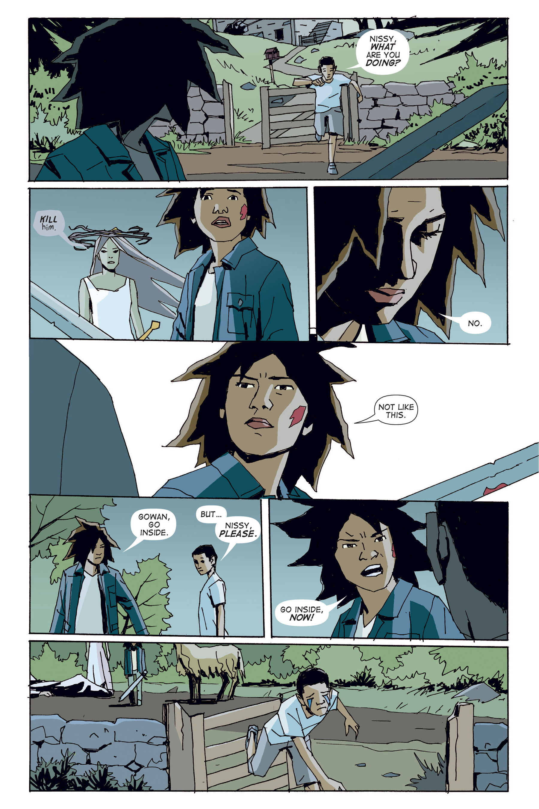 Read online Nicnevin and the Bloody Queen comic -  Issue # TPB - 110