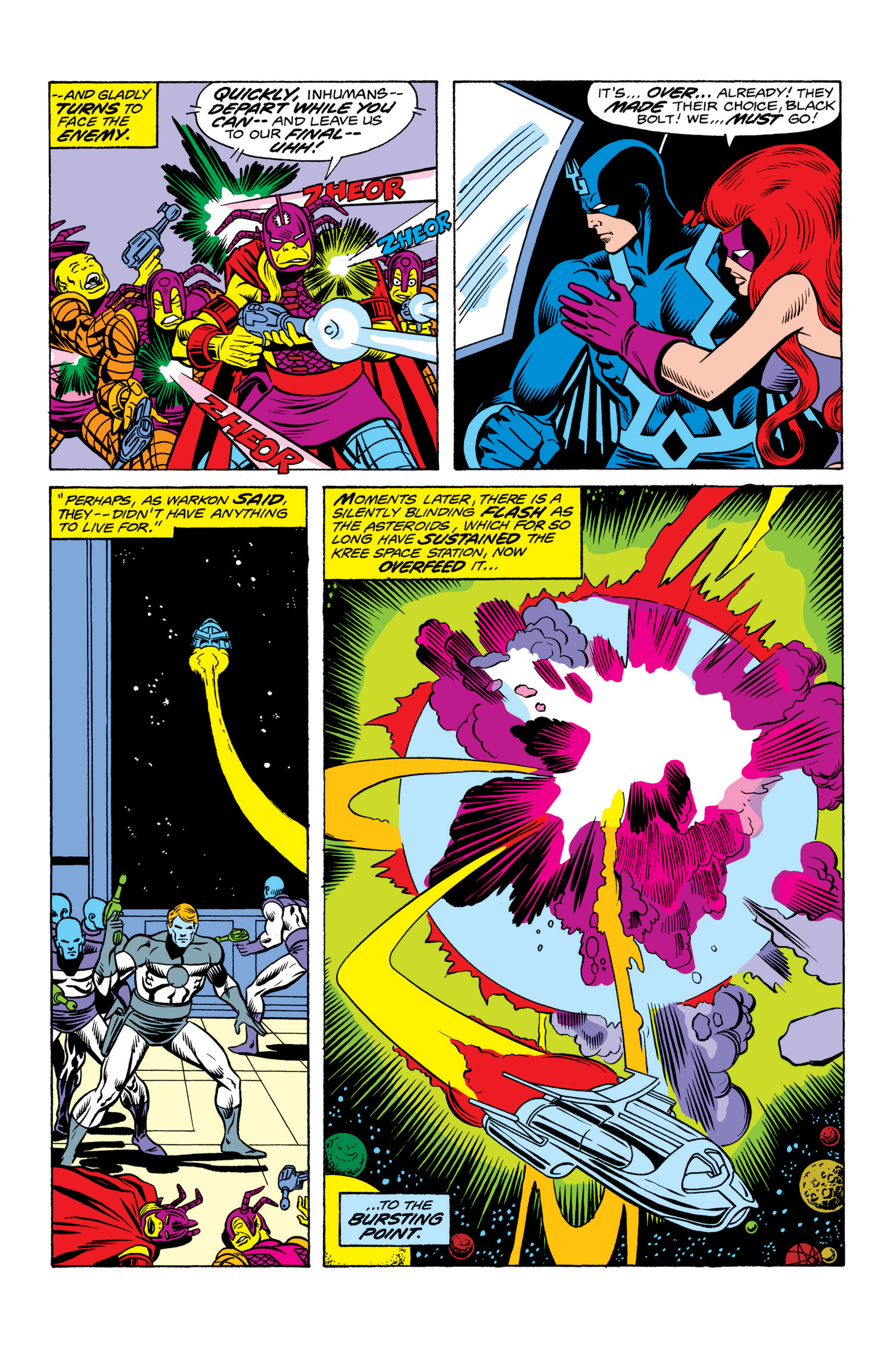 Read online Marvel Masterworks: The Inhumans comic -  Issue # TPB 2 (Part 2) - 72