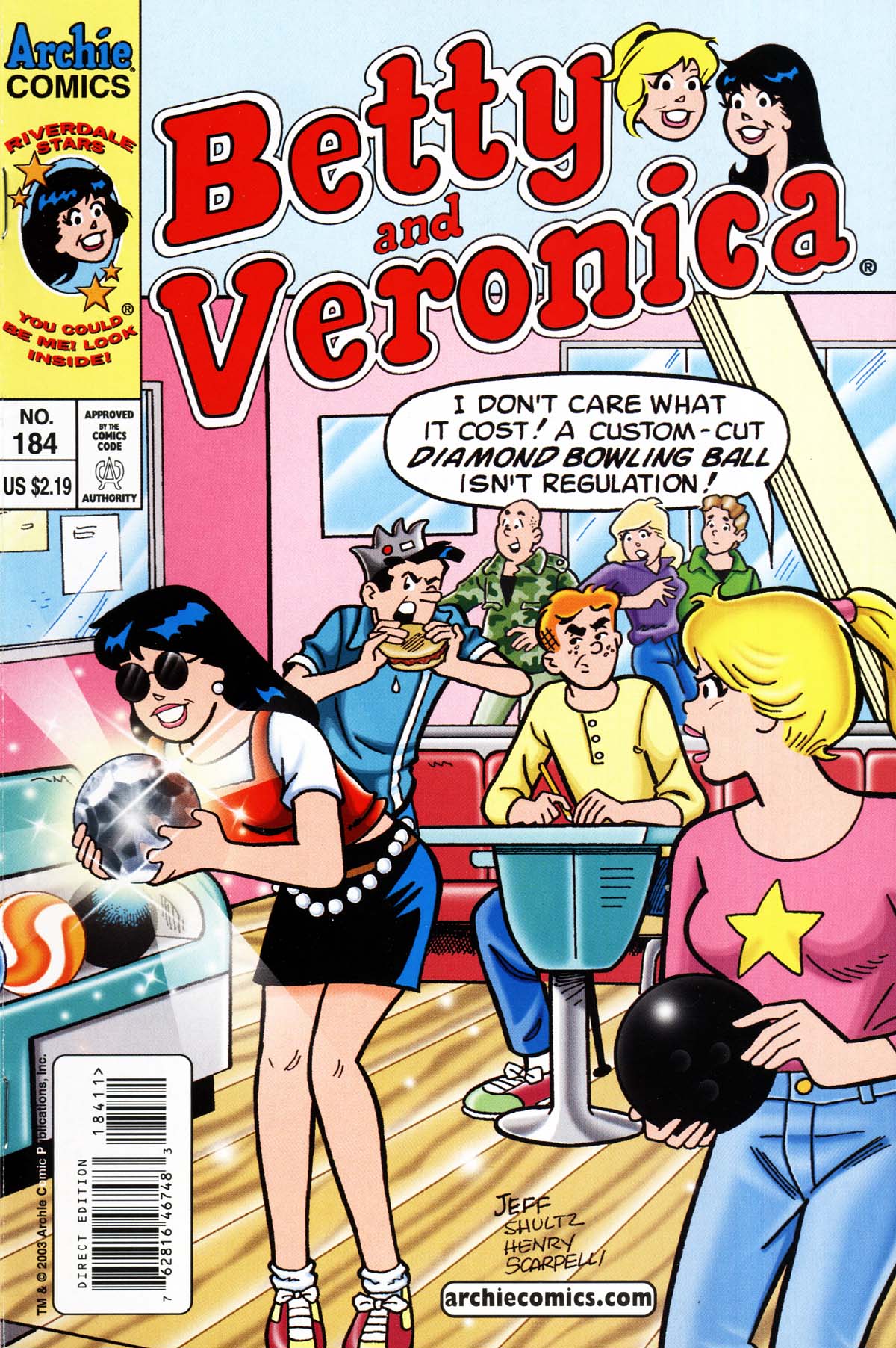 Read online Betty and Veronica (1987) comic -  Issue #184 - 1