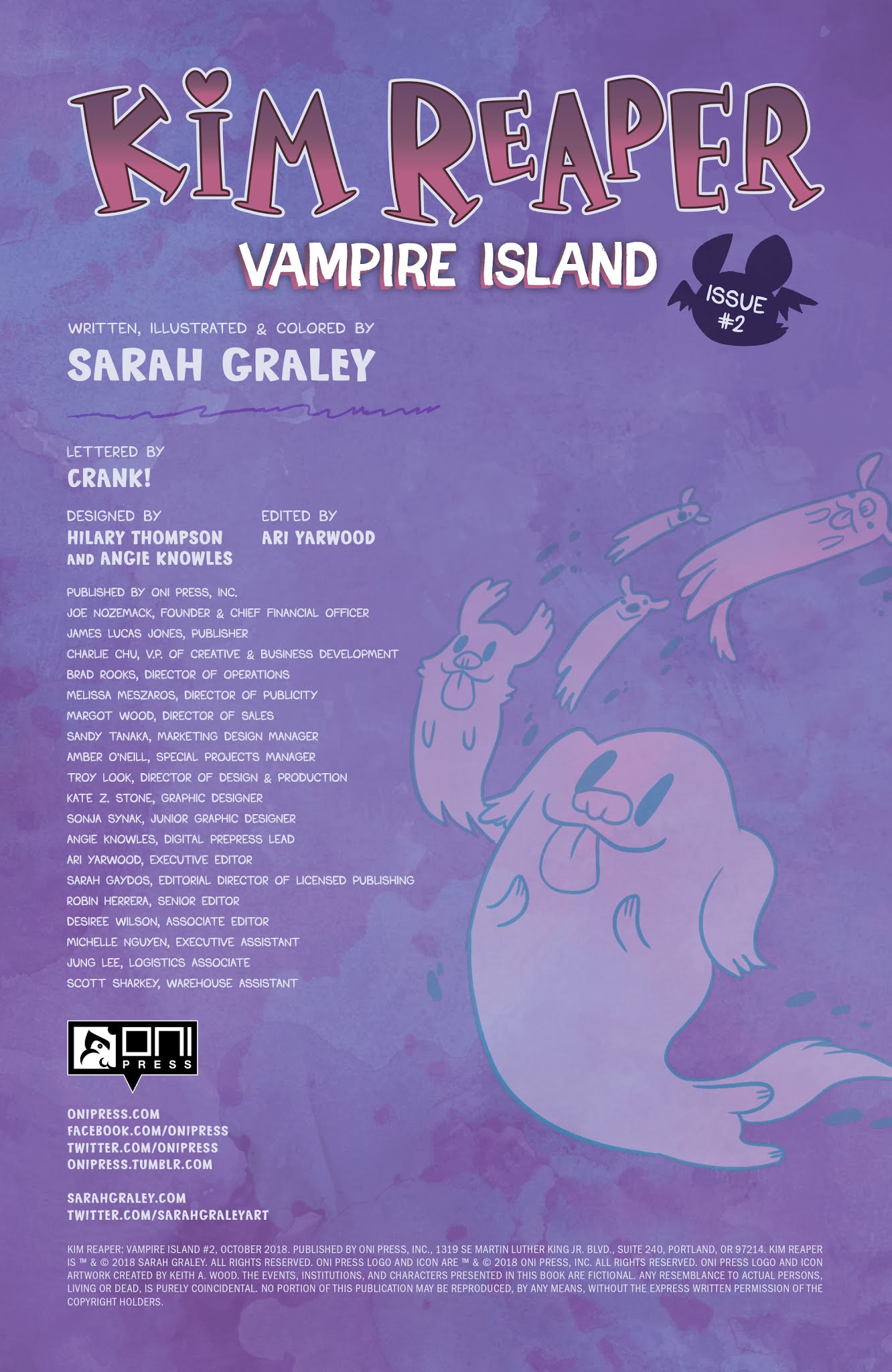Read online Kim Reaper: Vampire Island comic -  Issue #2 - 2