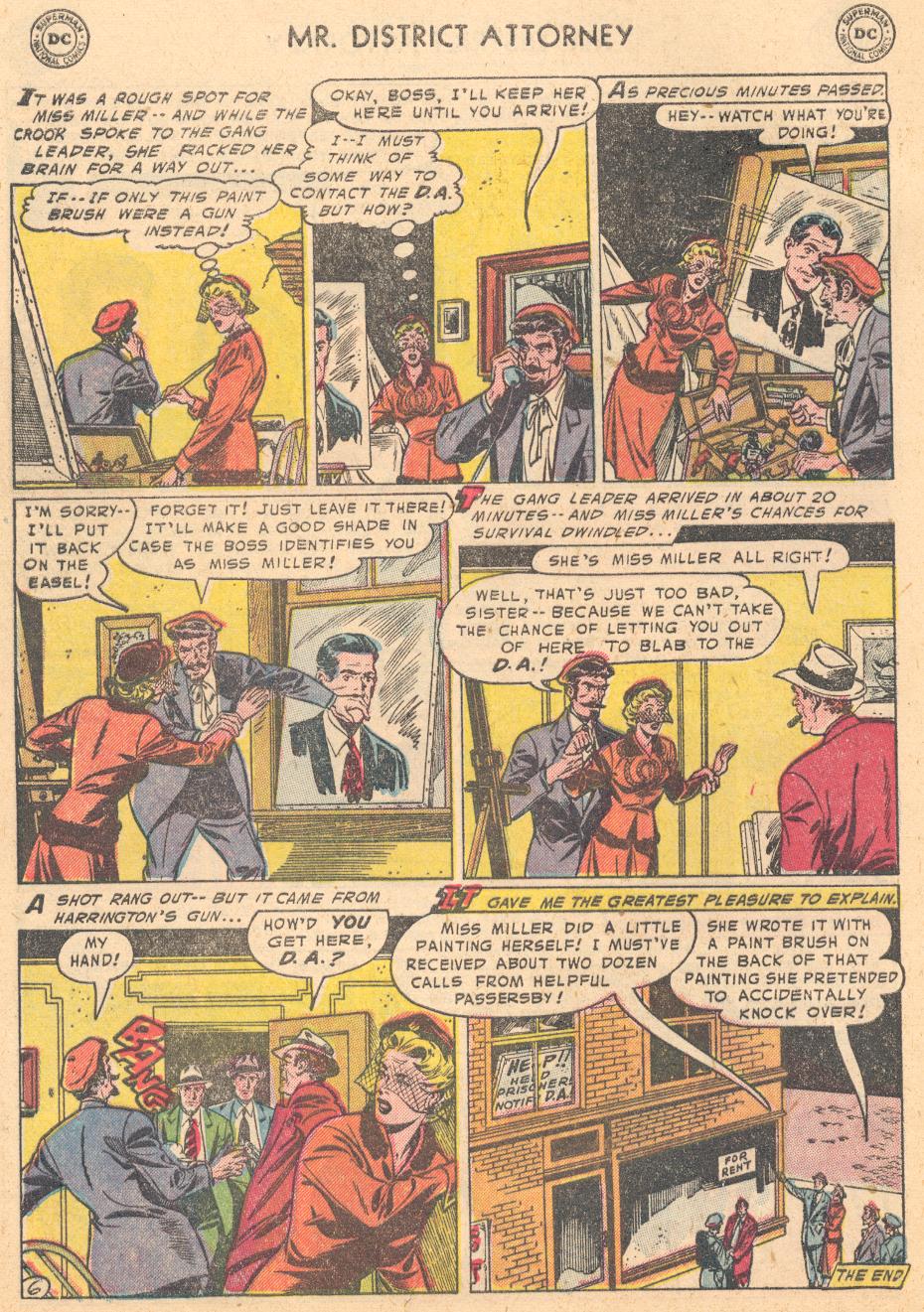 Read online Mr. District Attorney comic -  Issue #45 - 8