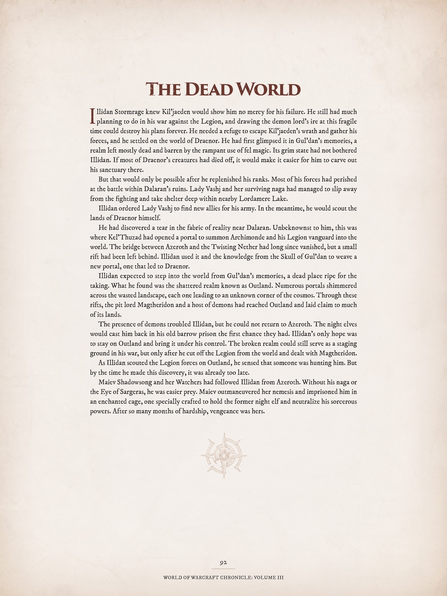 Read online World of Warcraft Chronicle Vol. 3 comic -  Issue # Full - 89