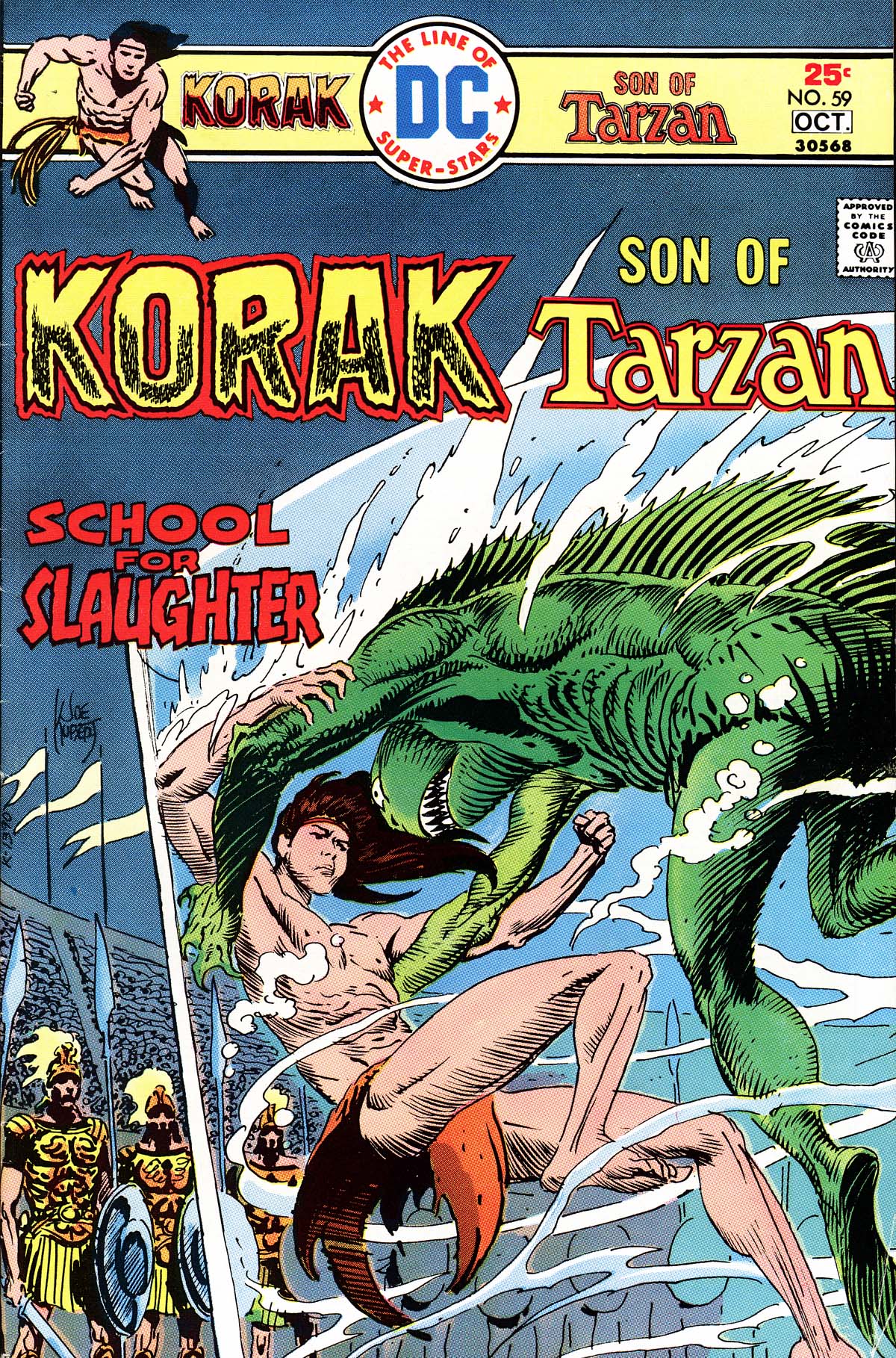 Read online Korak, Son of Tarzan (1972) comic -  Issue #59 - 1