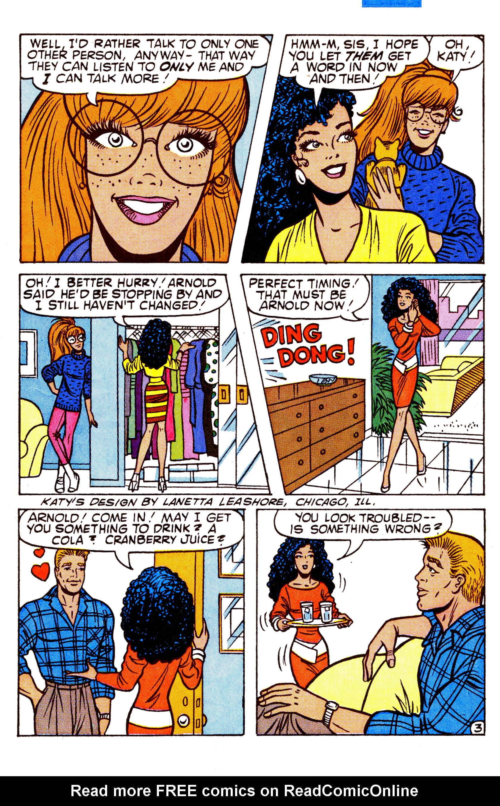 Read online Katy Keene (1983) comic -  Issue #31 - 5