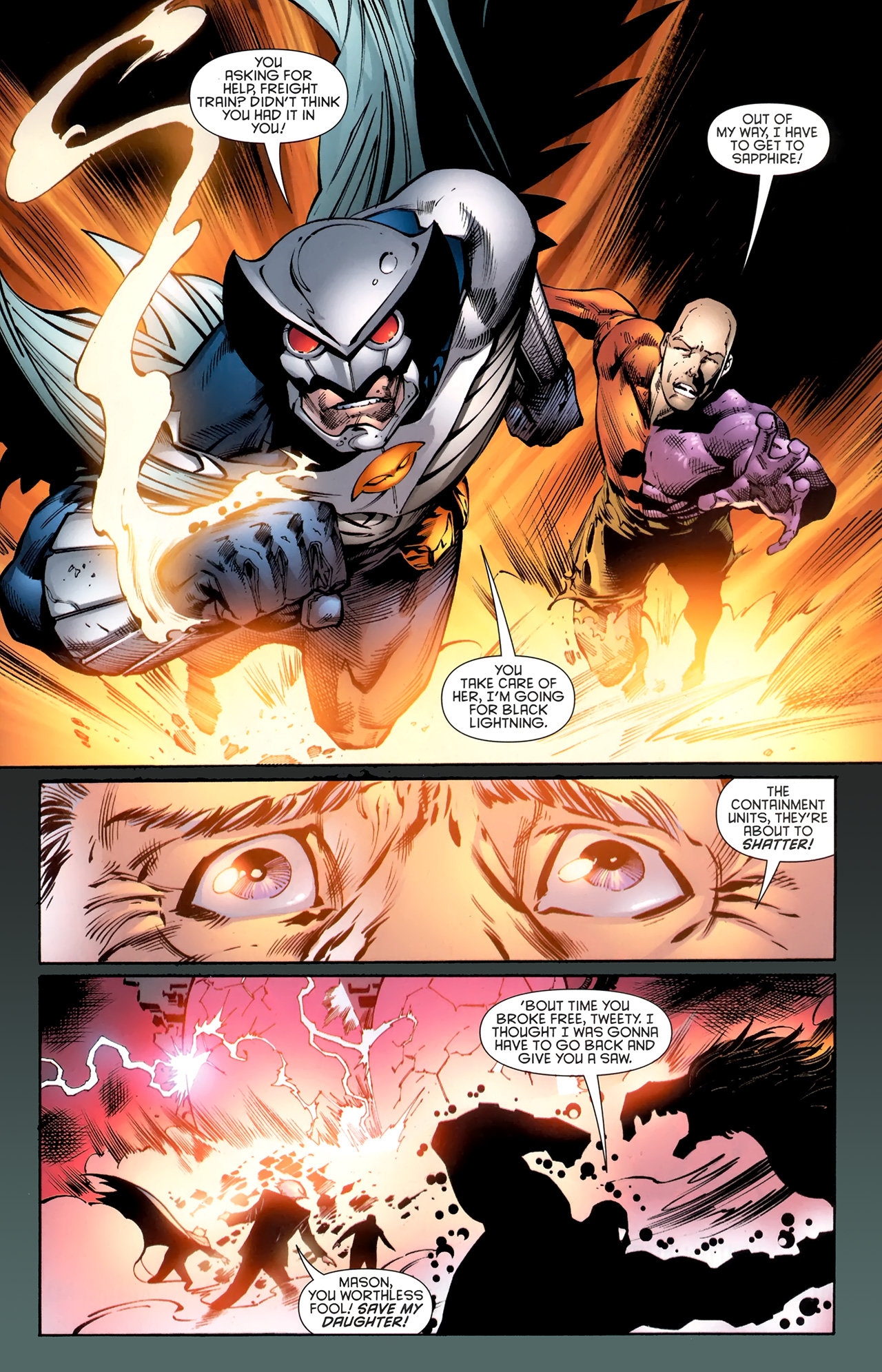 Read online The Outsiders (2009) comic -  Issue #35 - 19