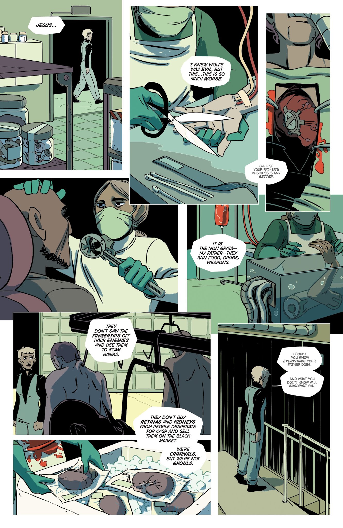 Read online Moth & Whisper comic -  Issue #3 - 10