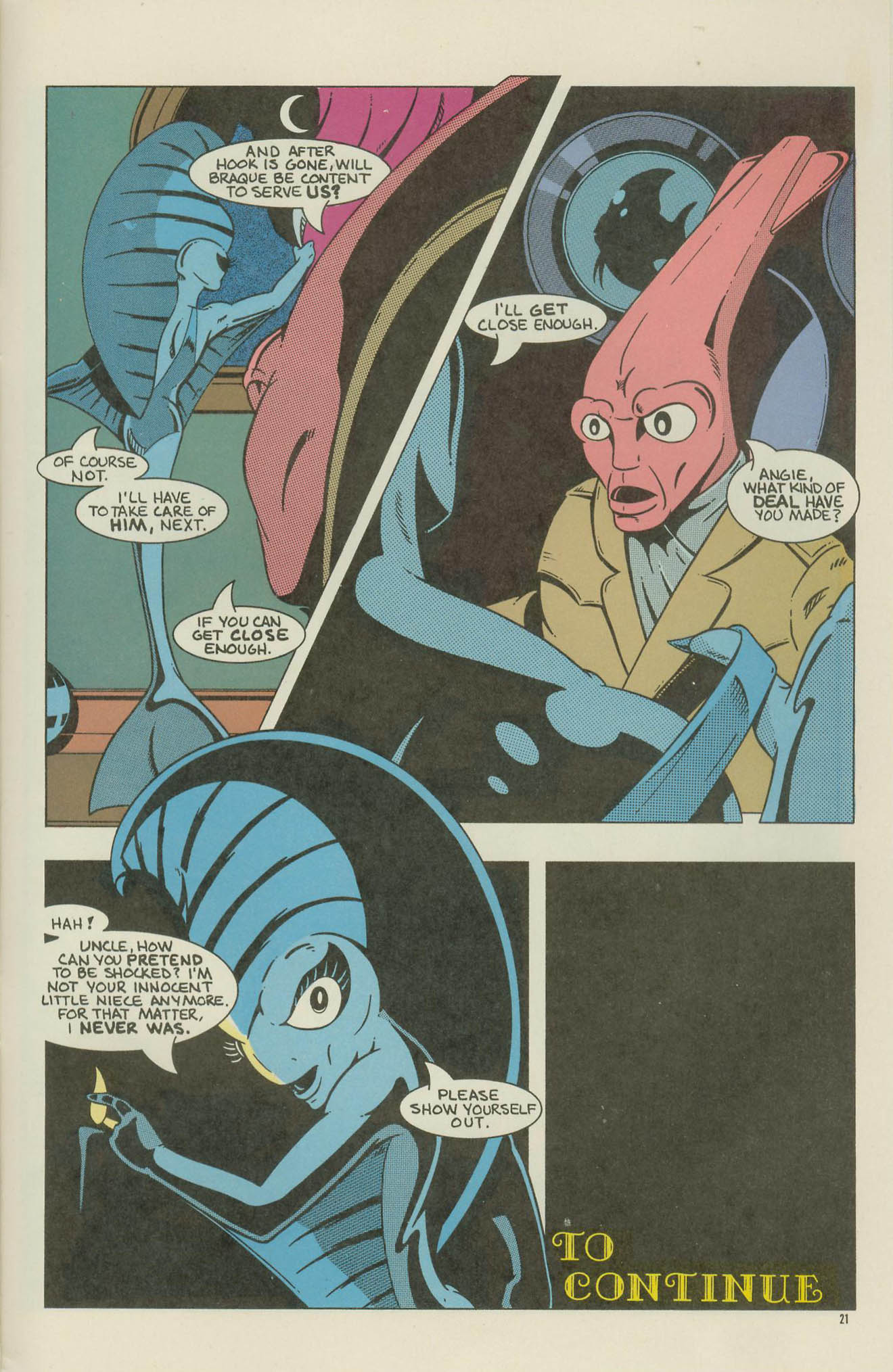 Read online The Fish Police comic -  Issue #8 - 23