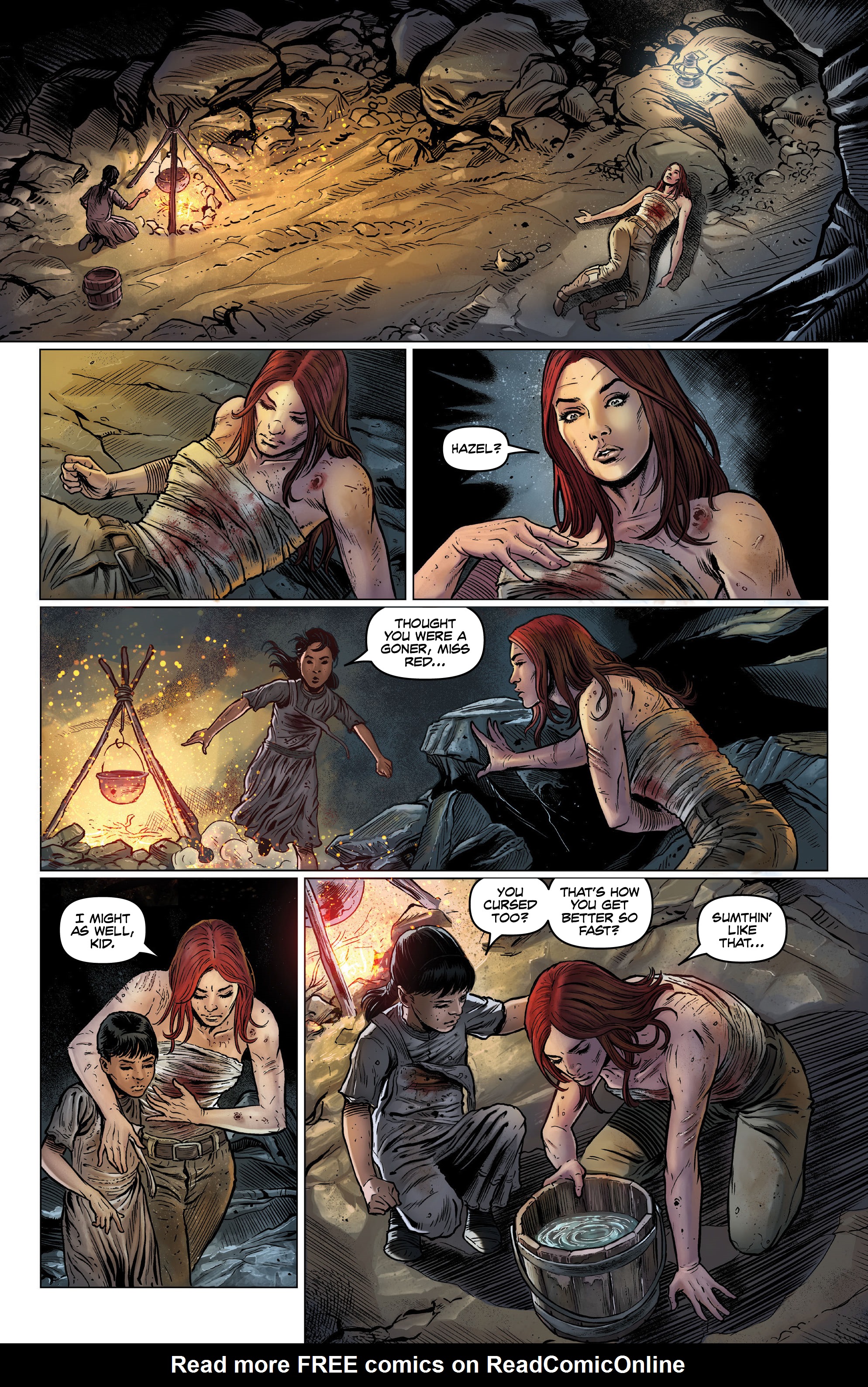 Read online The Few and Cursed comic -  Issue #6 - 8