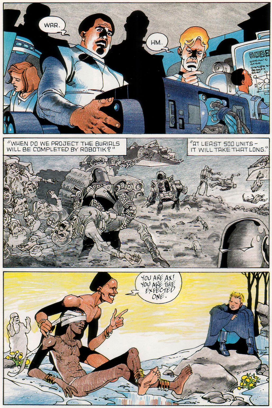 Read online Marvel Graphic Novel comic -  Issue #44 - Ax - 46