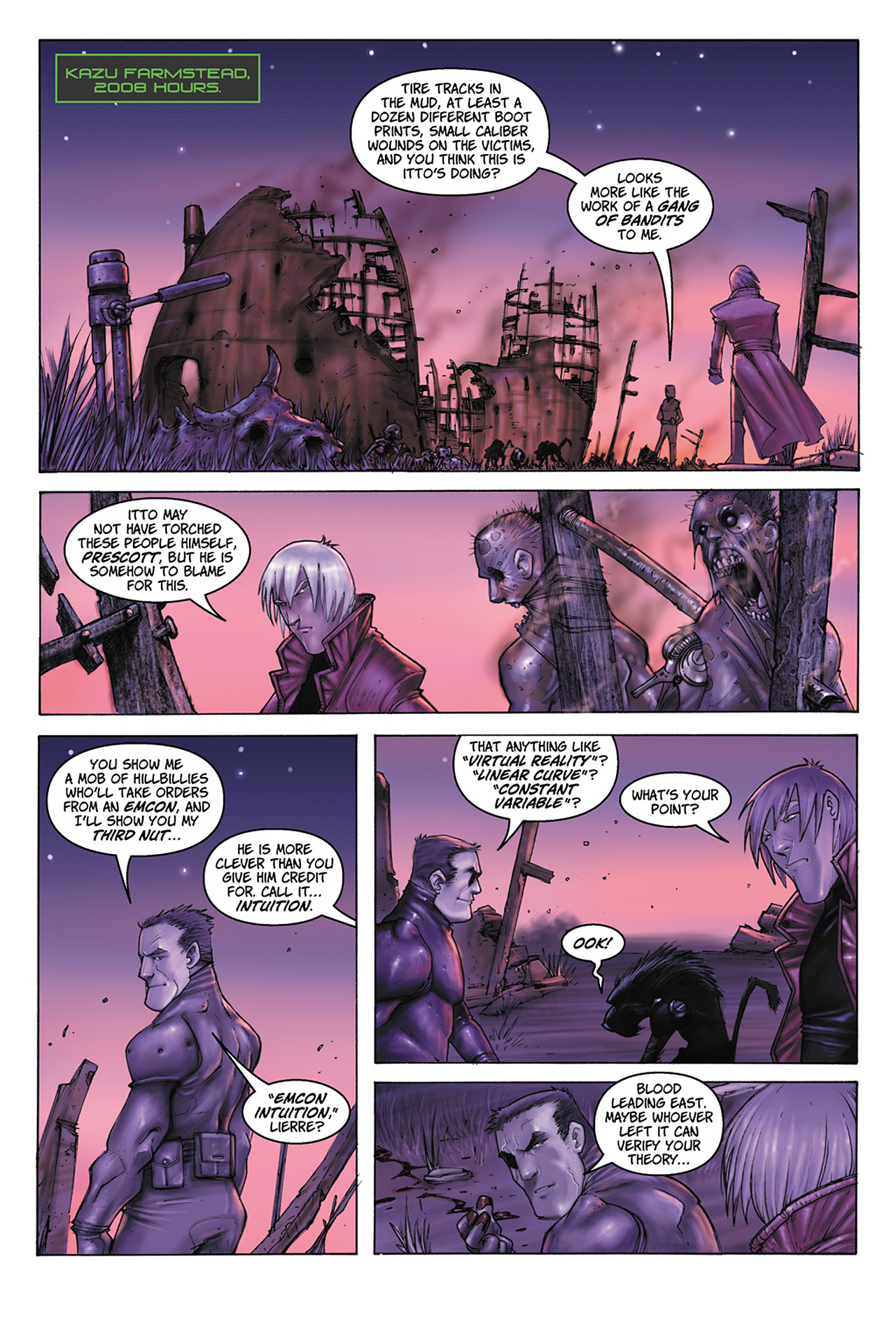 Read online Lone Wolf 2100 comic -  Issue # TPB 1 - 63